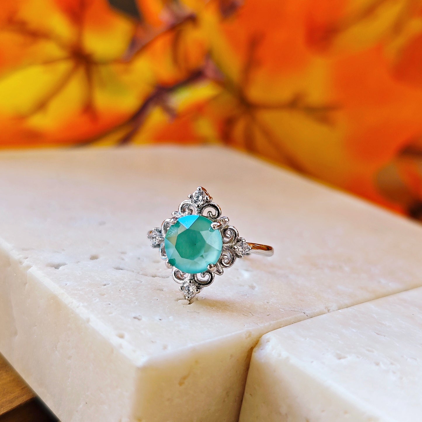 "The Snow Queen" Ring, 925 Sterling Silver