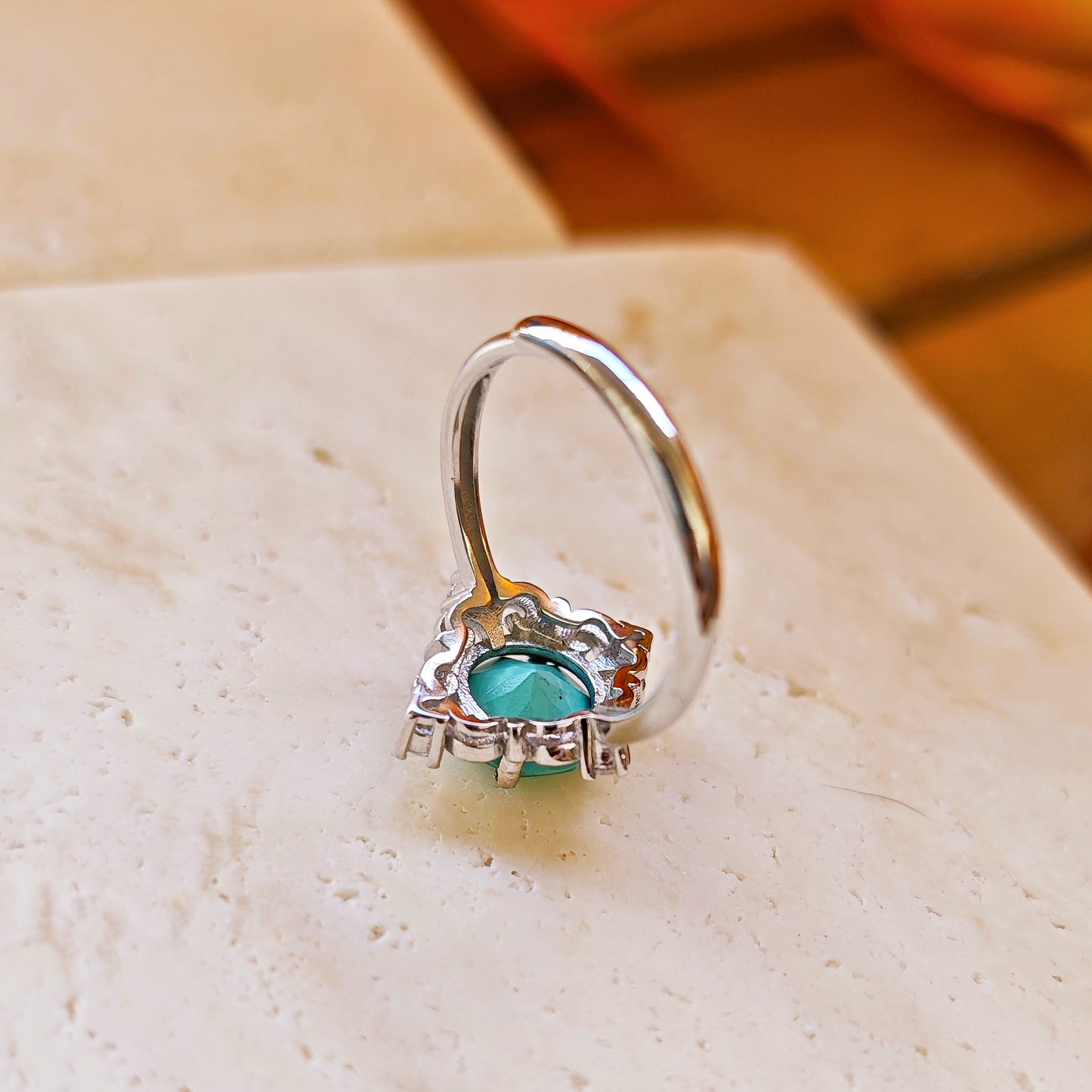"The Snow Queen" Ring, 925 Sterling Silver