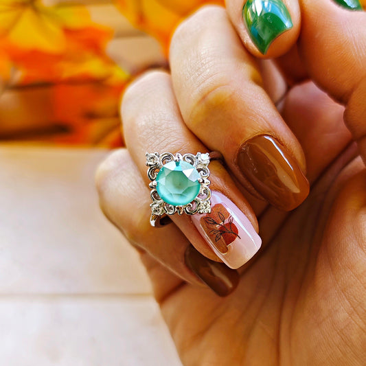 "The Snow Queen" Ring, 925 Sterling Silver