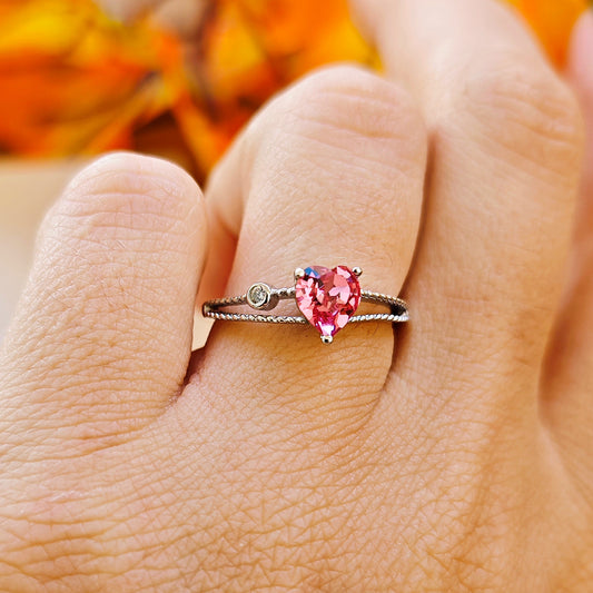 "Thumbelina" Ring, 925 Sterling Silver