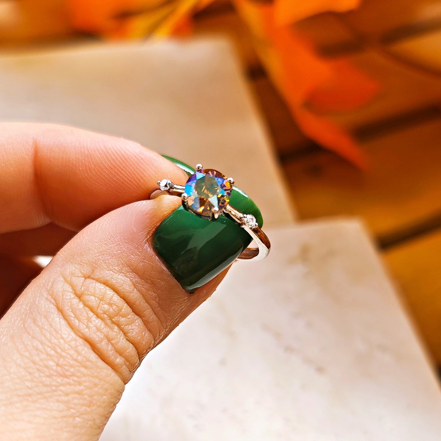 "Hansel e Gretel" Ring, 925 Sterling Silver