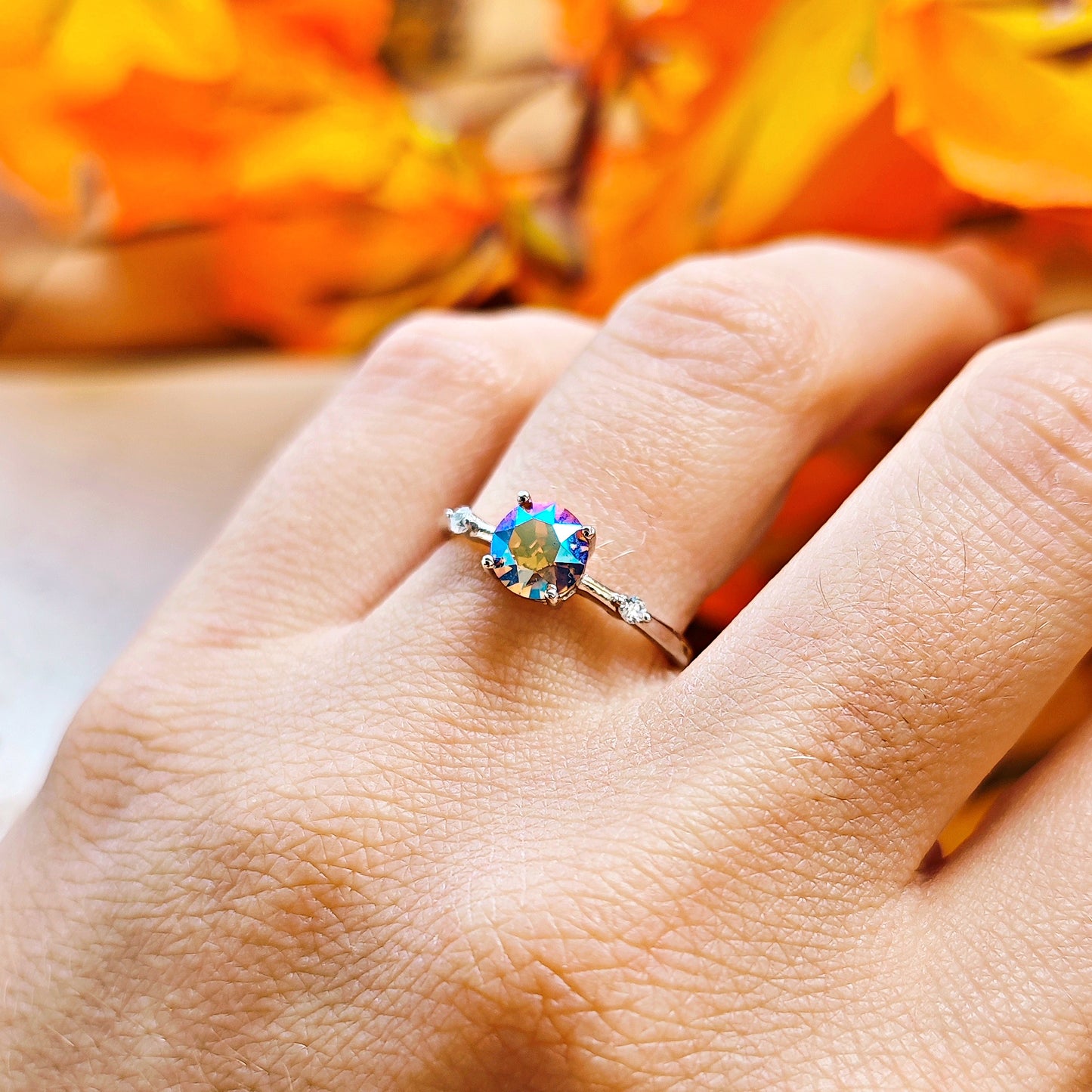 "Hansel e Gretel" Ring, 925 Sterling Silver