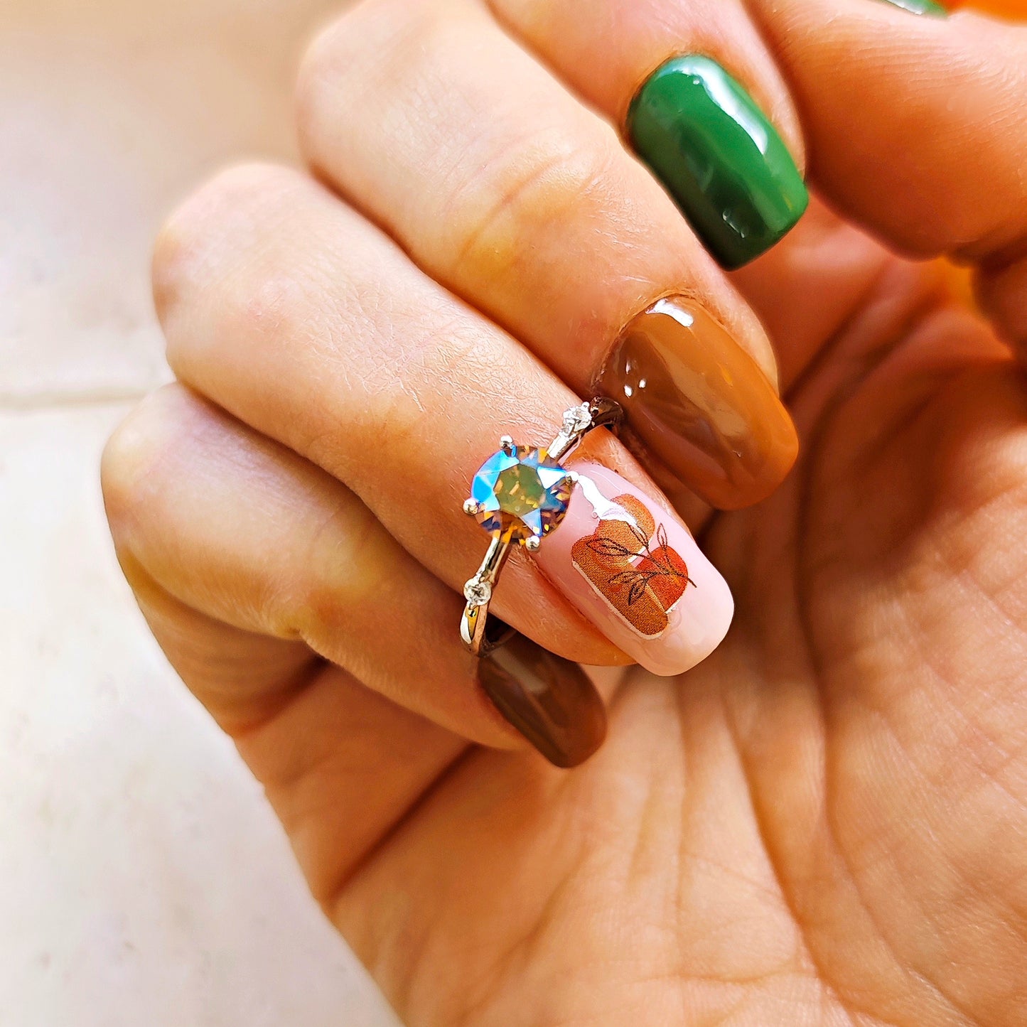 "Hansel e Gretel" Ring, 925 Sterling Silver
