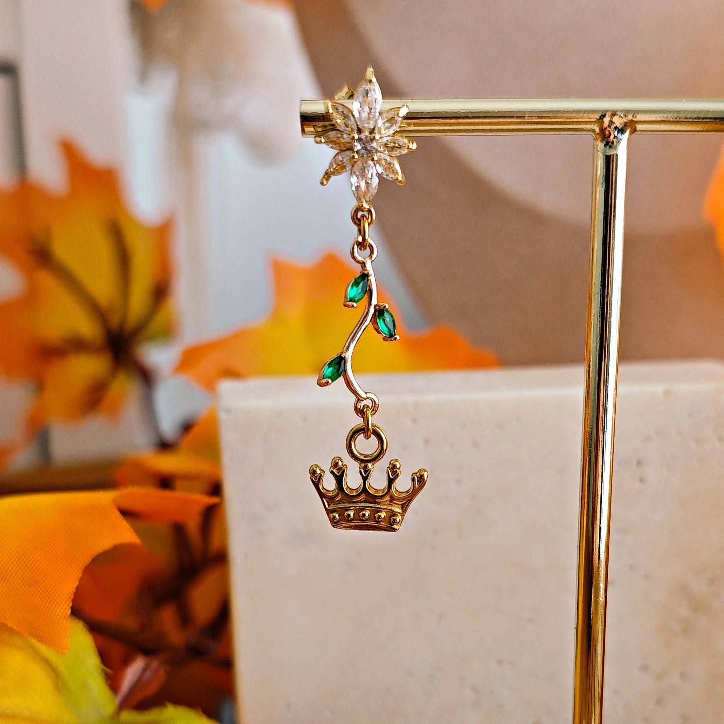 "Swans and Spells" Earrings