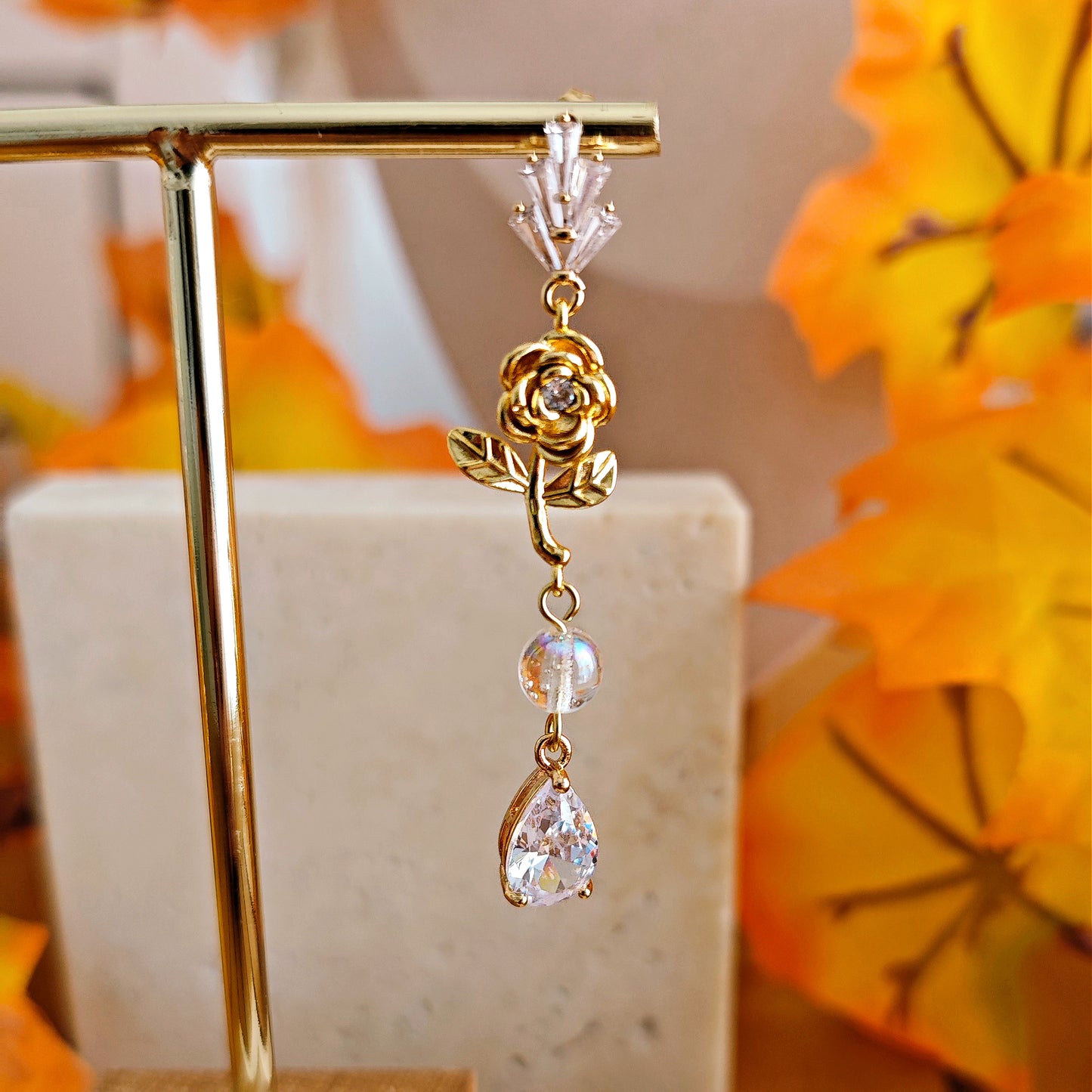 "Quest in the Snow" Earrings