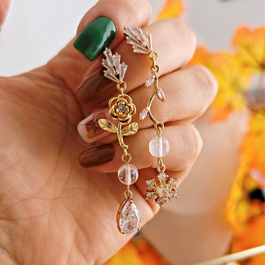 "Quest in the Snow" Earrings