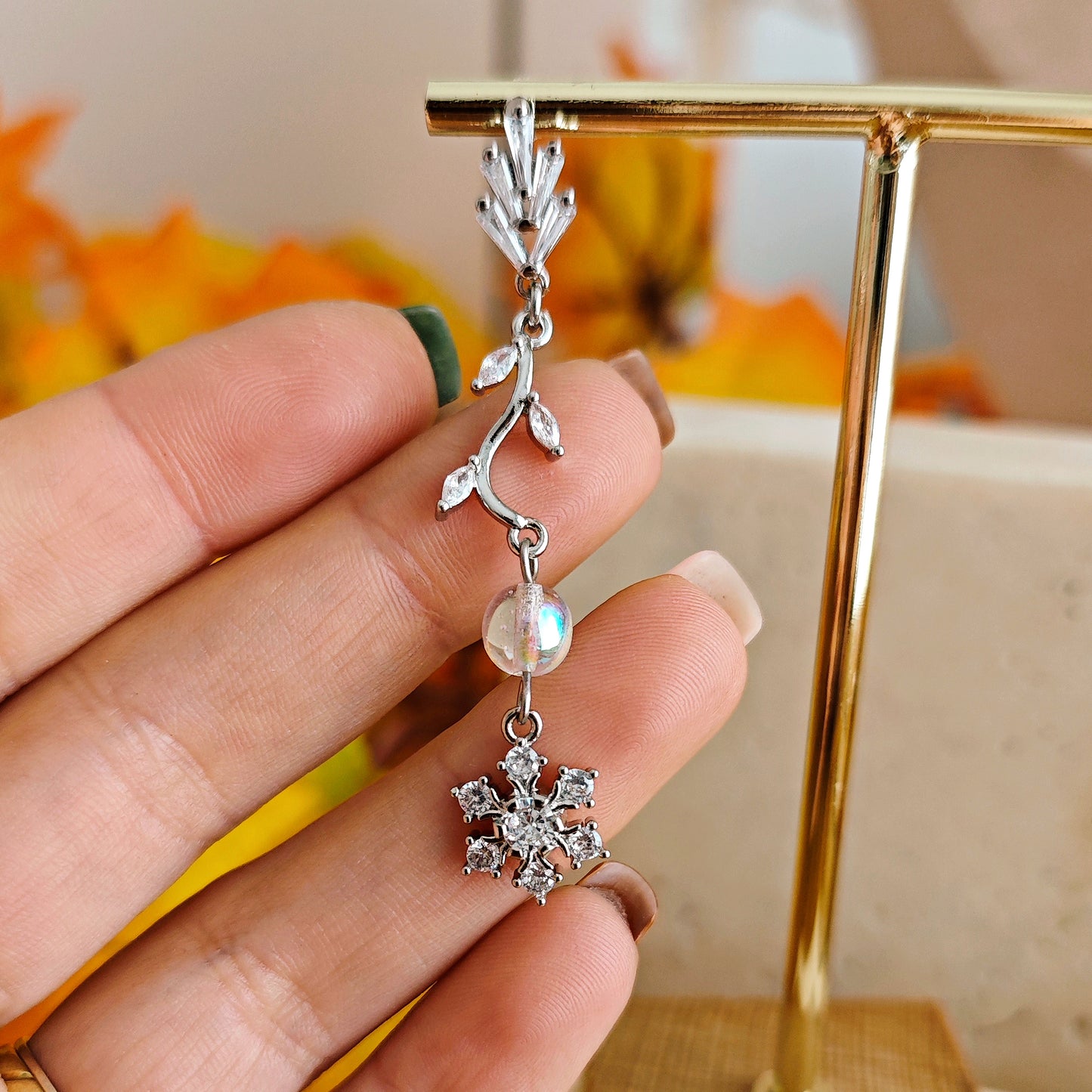 "Quest in the Snow" Earrings