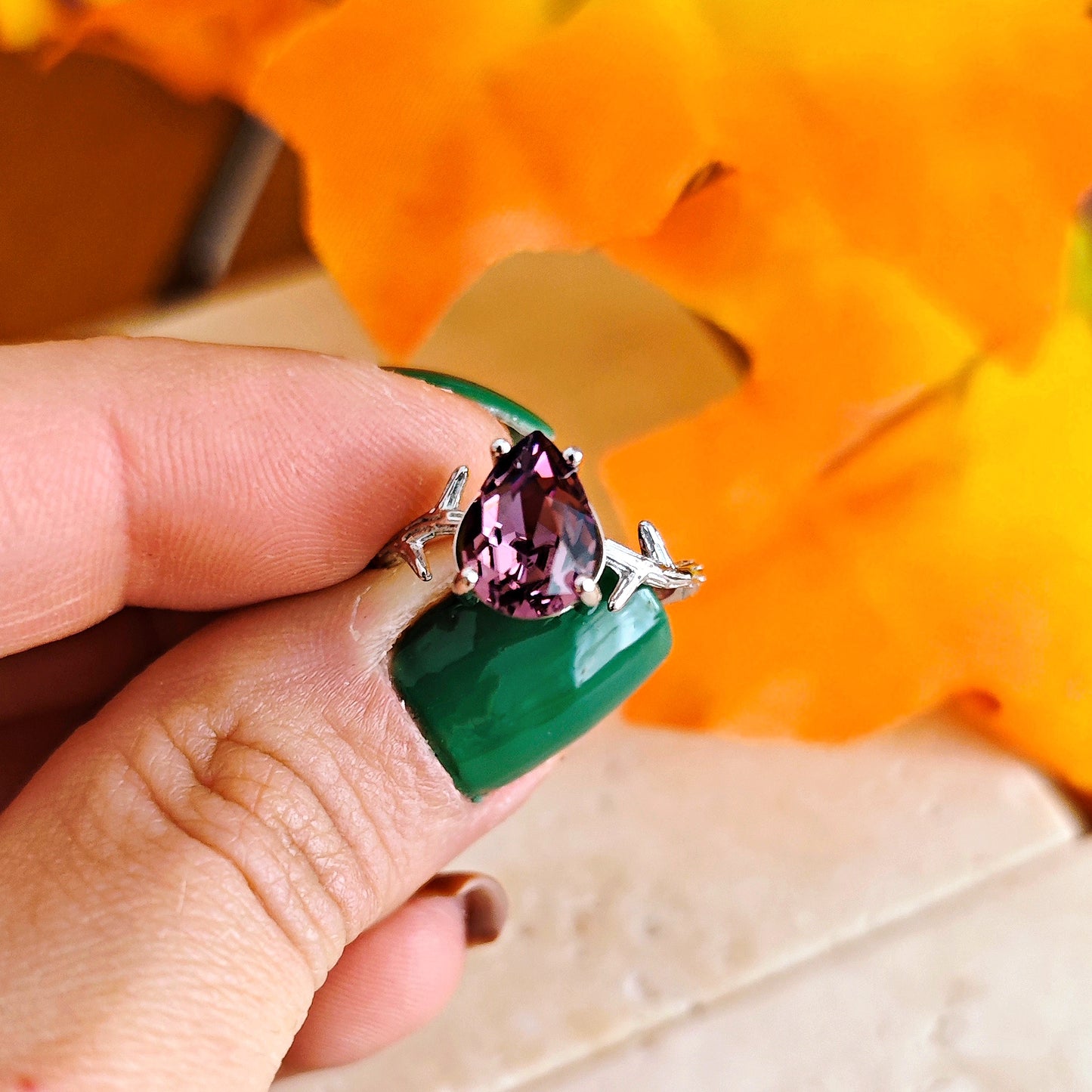 Anello "Sleeping Beauty" in argento 925