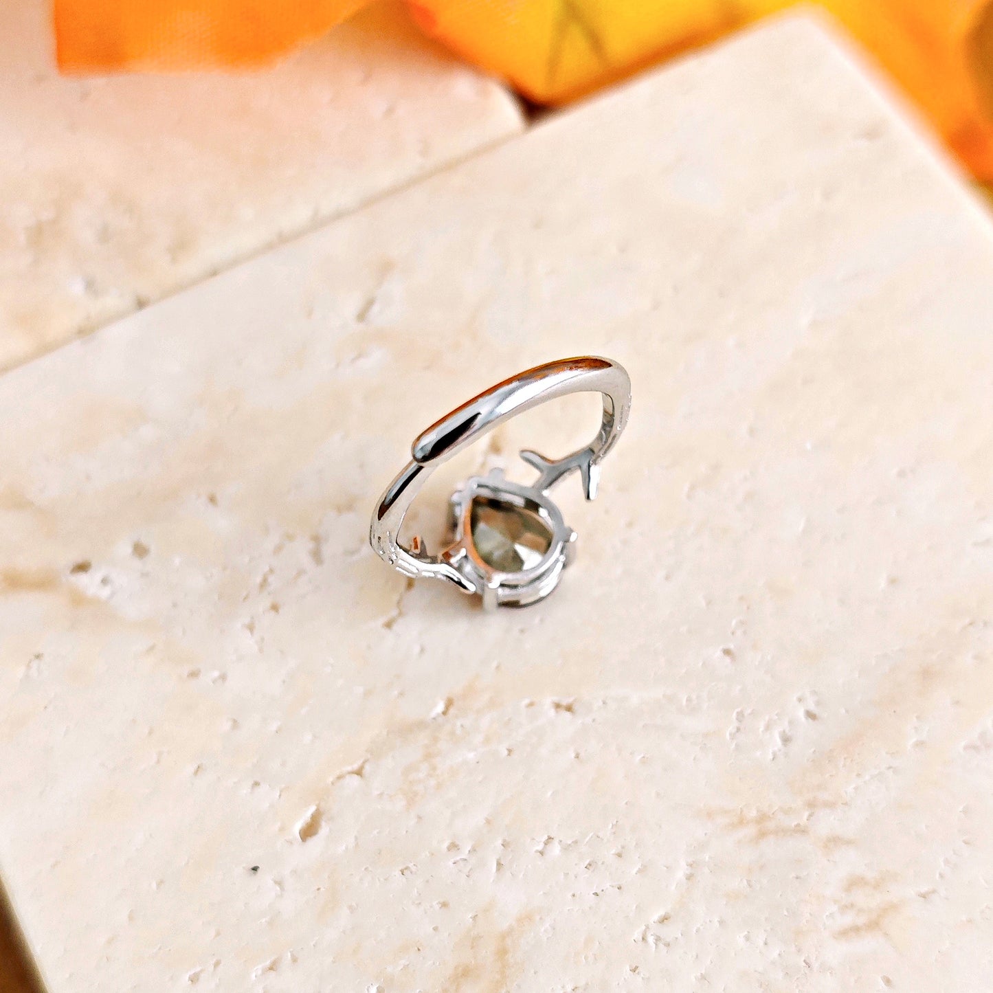 Anello "Red Riding Hood" in argento 925