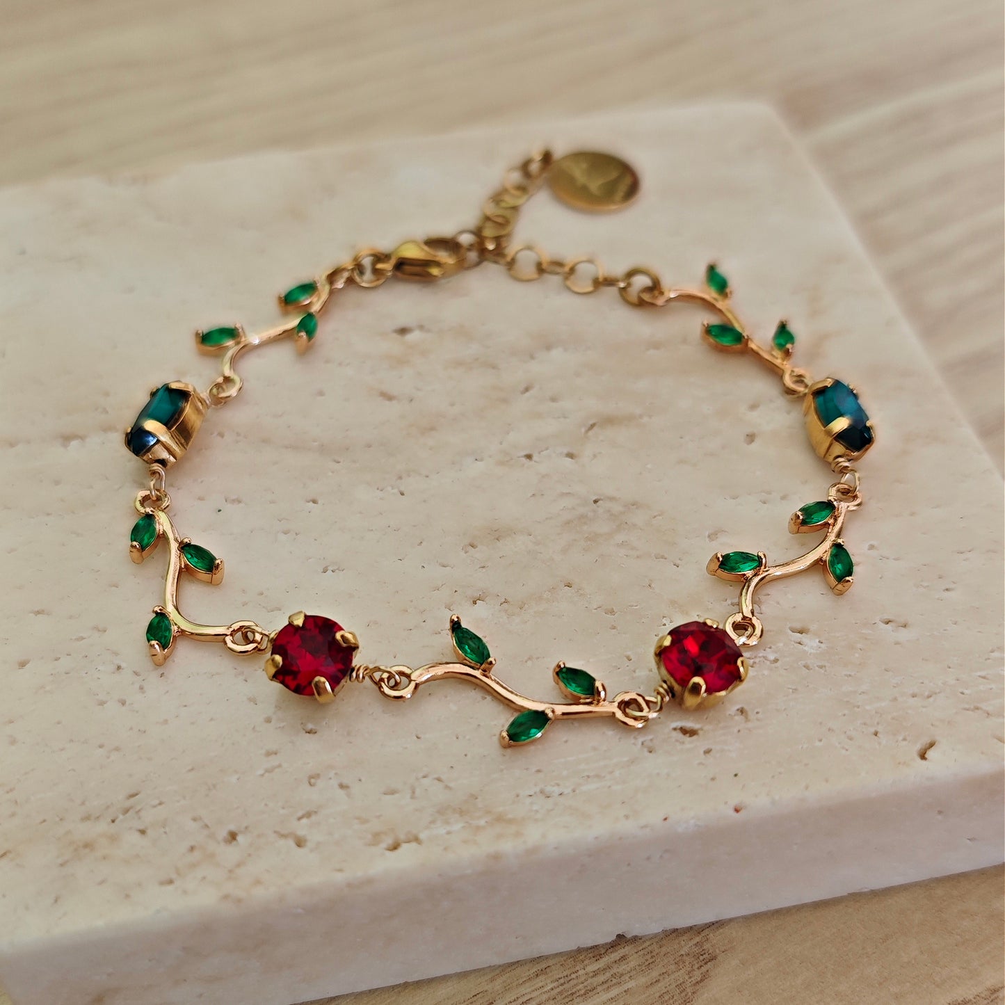 Inserzione riservata bracciale + orecchini "Leafy" ♥