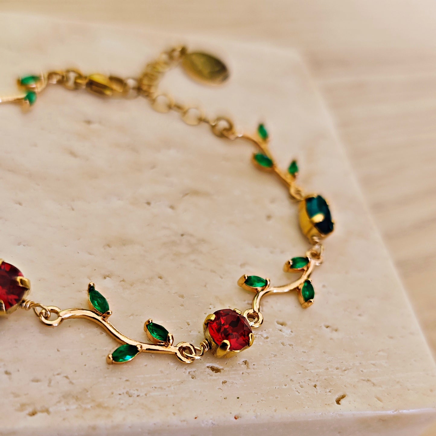 Inserzione riservata bracciale + orecchini "Leafy" ♥