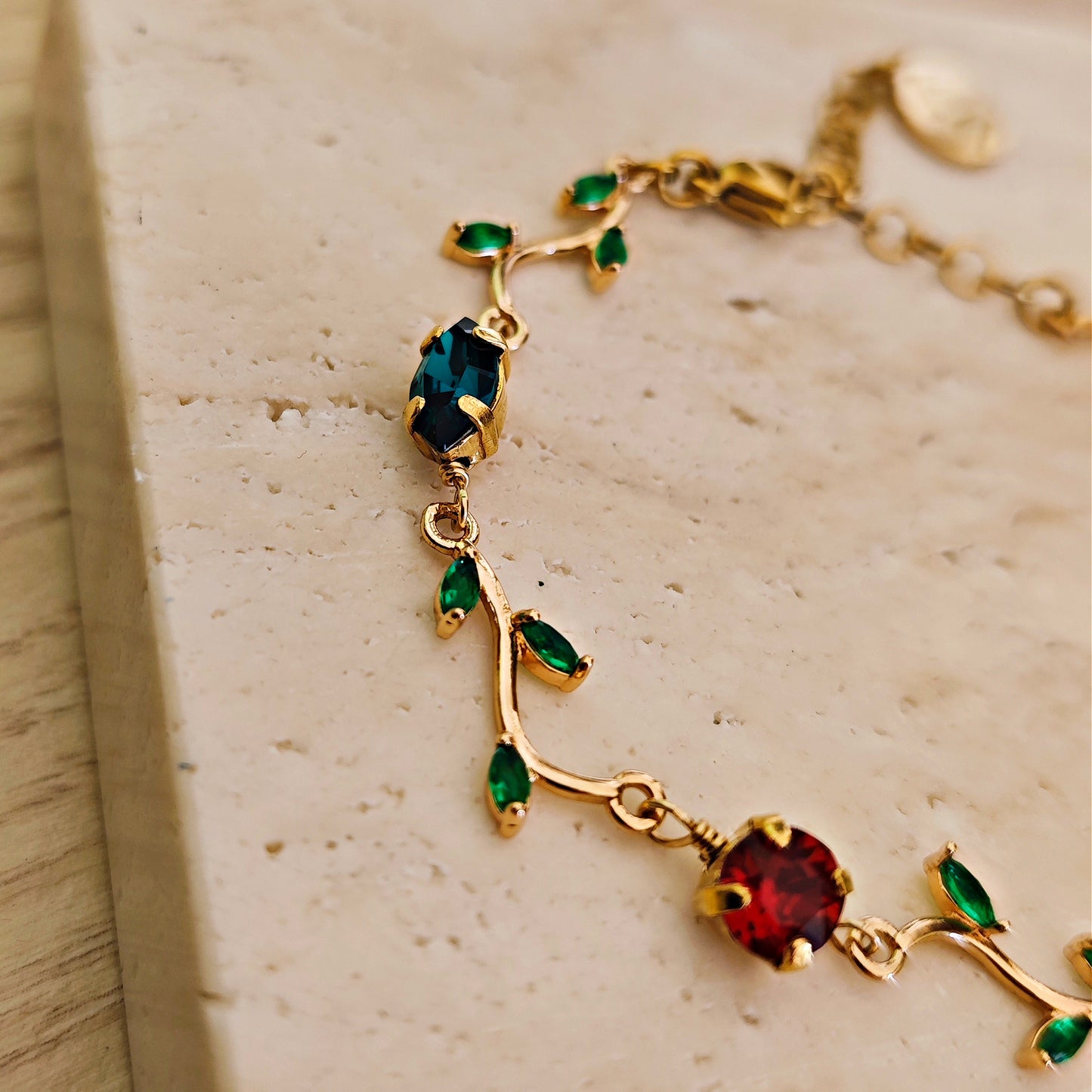 Inserzione riservata bracciale + orecchini "Leafy" ♥