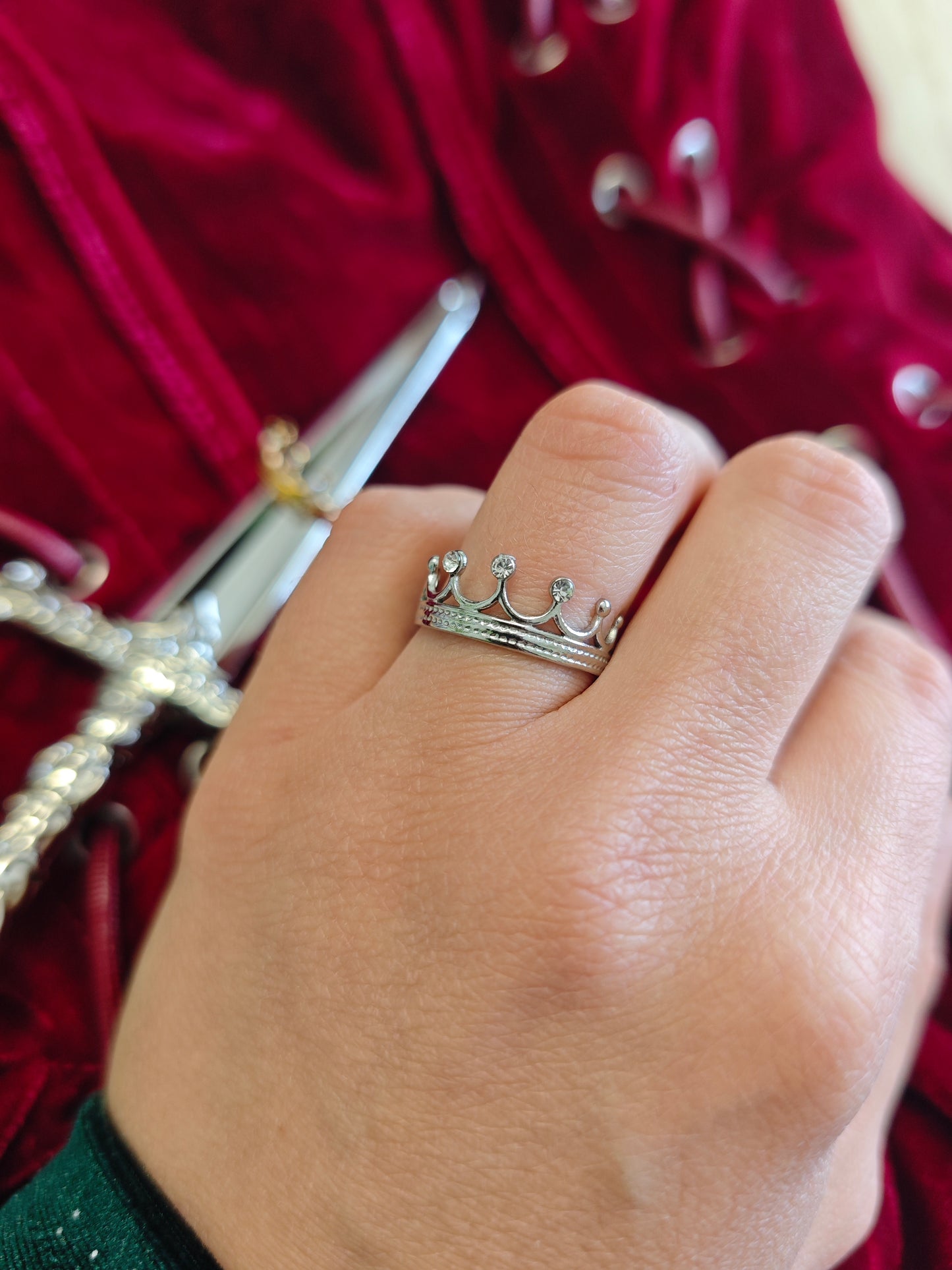 Crowned Ring "Crowned by Fate"