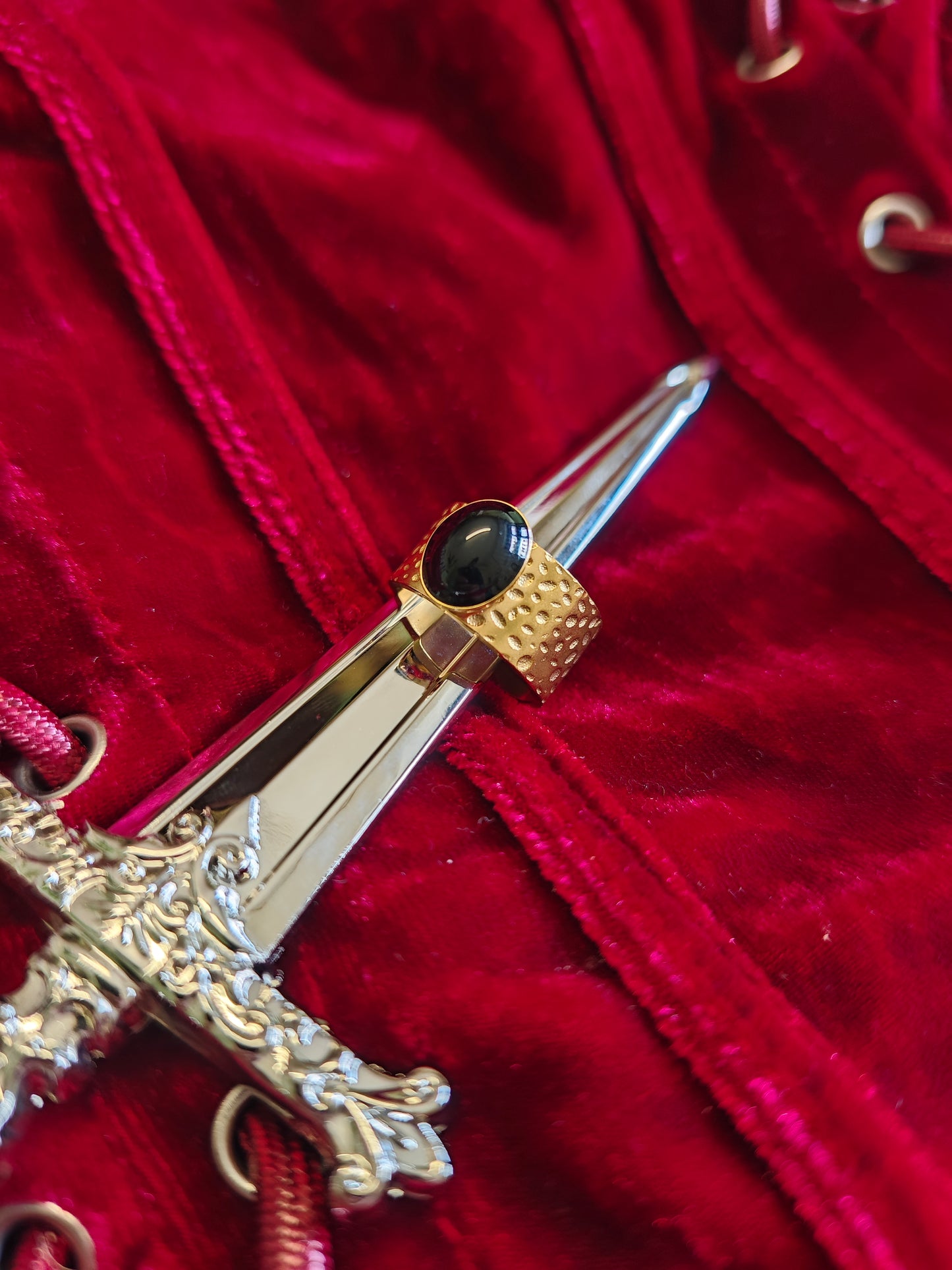 "Black Oath" Onyx Ring