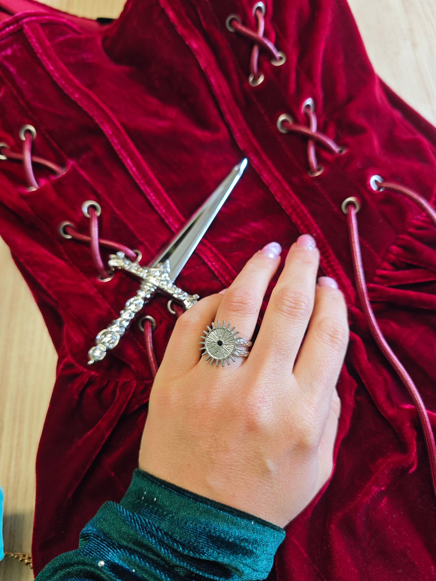 "The Divided Knight" Ring