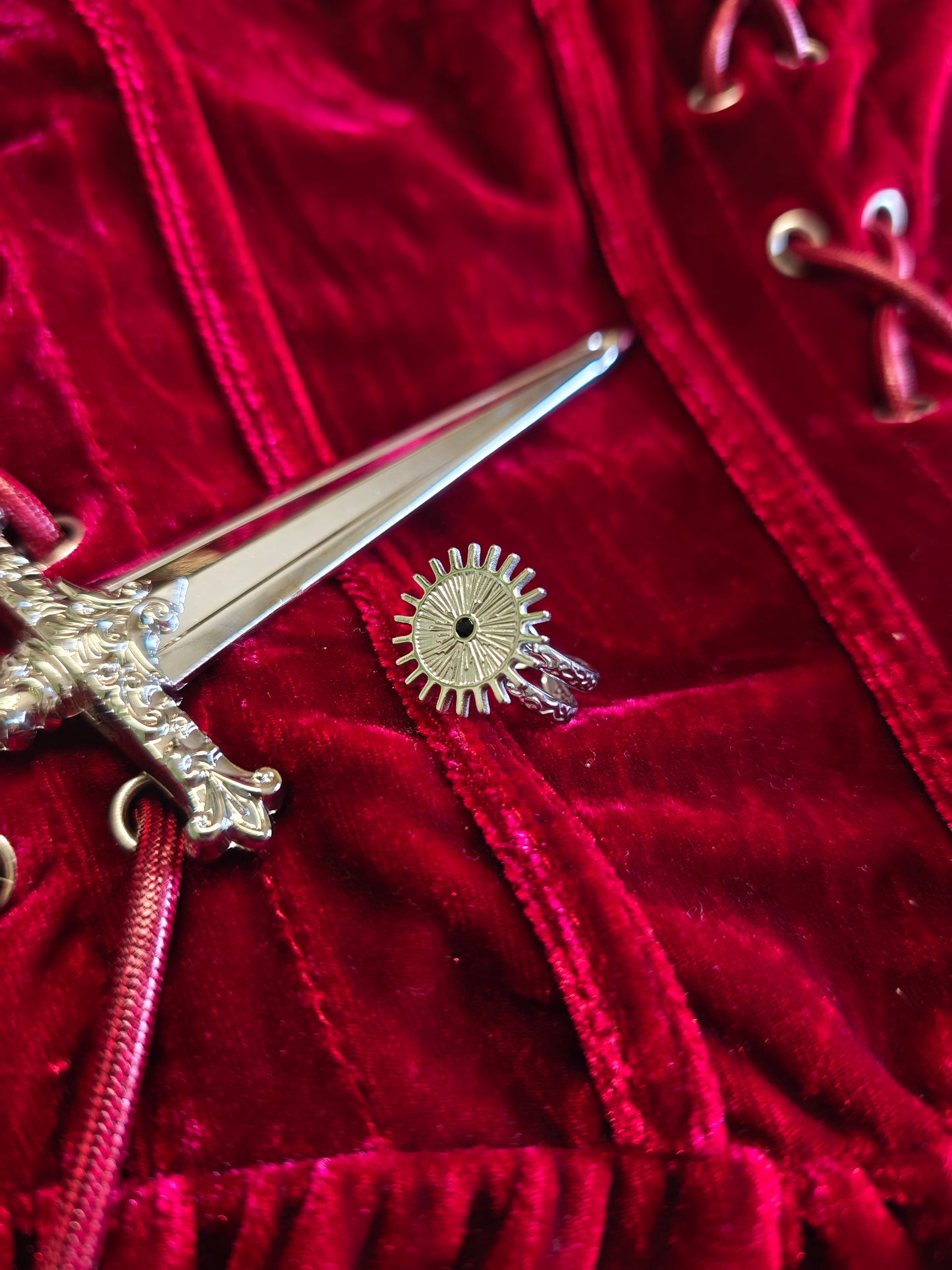 "The Divided Knight" Ring