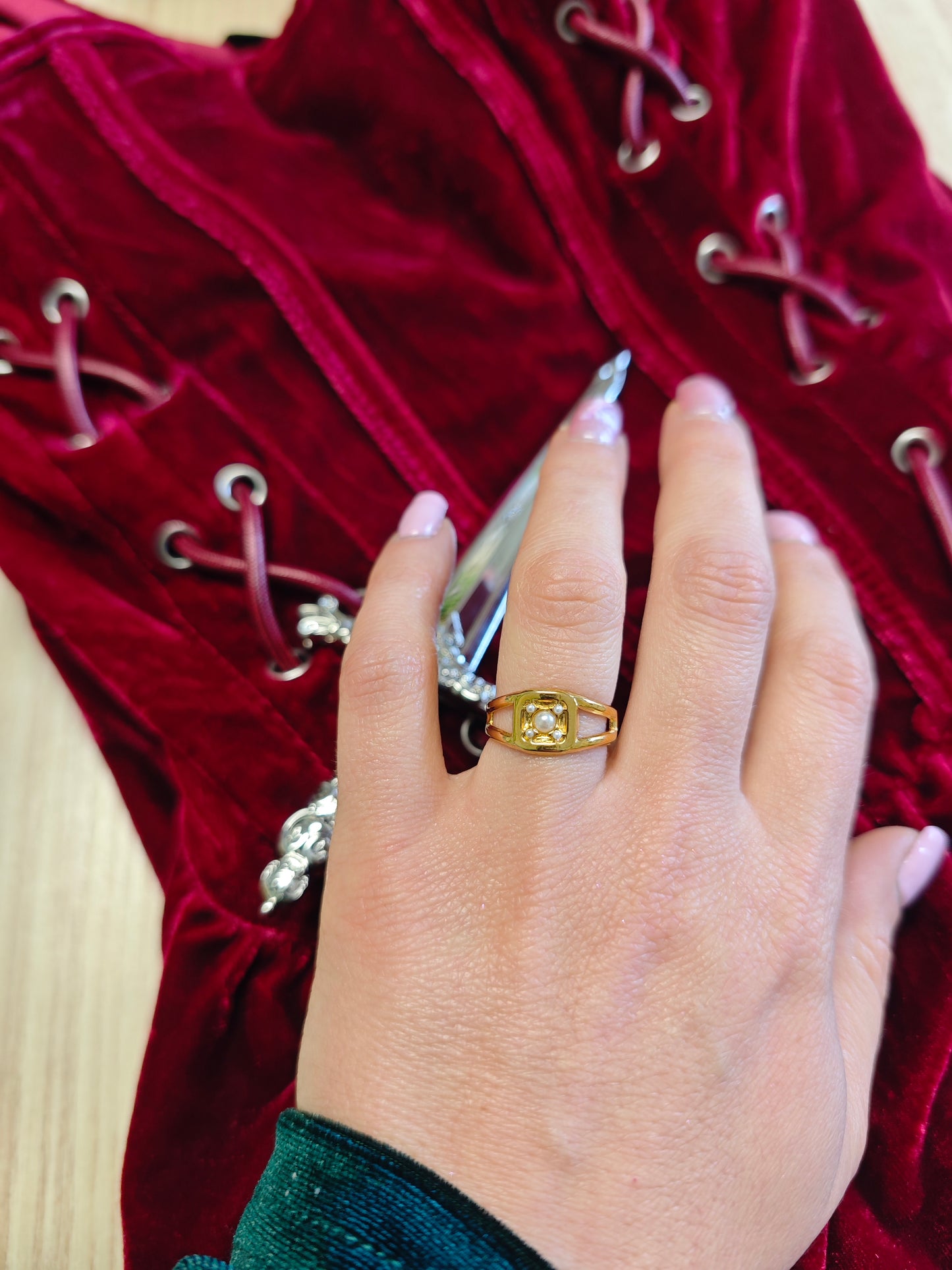 "Guinevere’s Grace" Ring