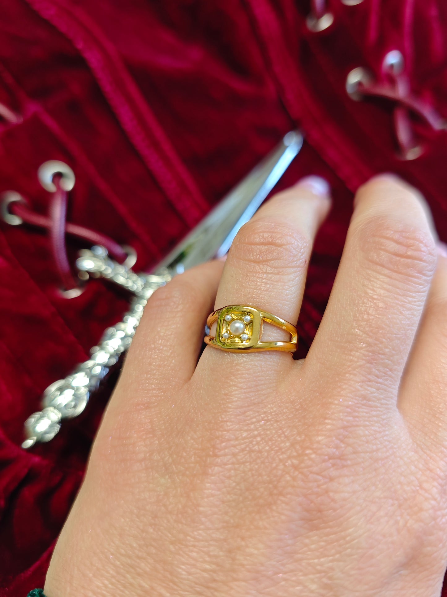 "Guinevere’s Grace" Ring