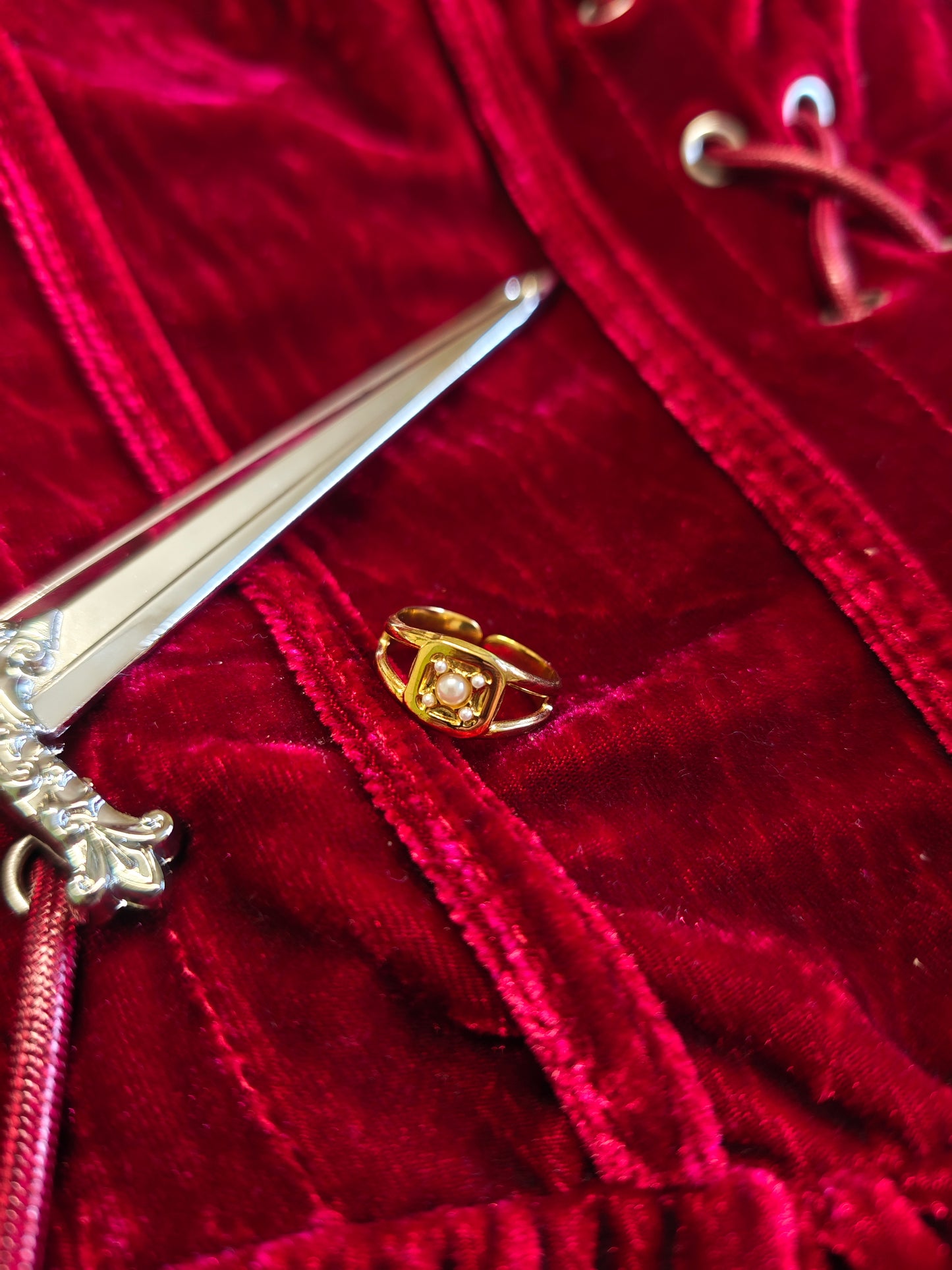 "Guinevere’s Grace" Ring