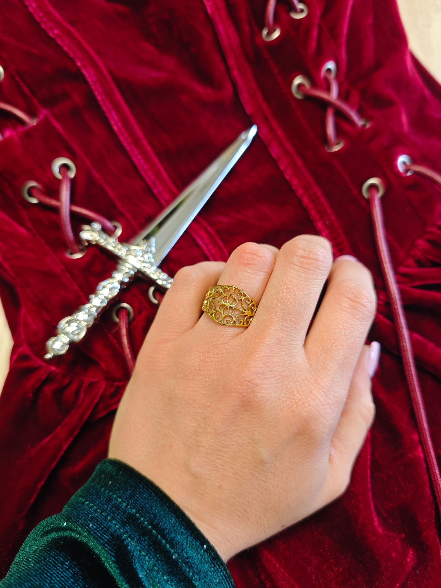 "Whisper of the Lake" Ring