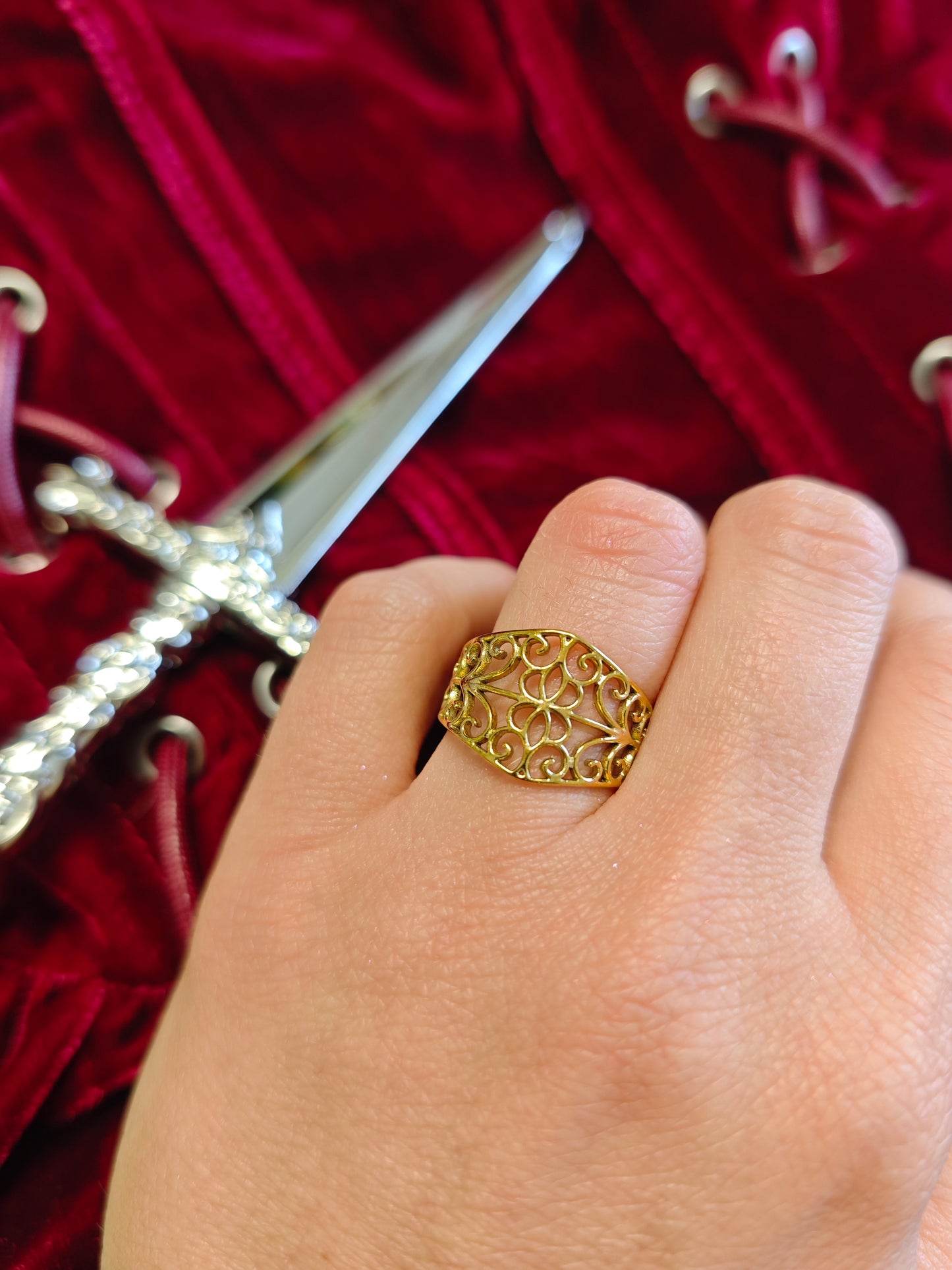 "Whisper of the Lake" Ring