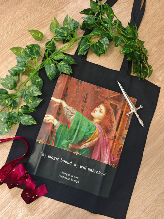 Cotton tote bag "Morgan Le Fay"