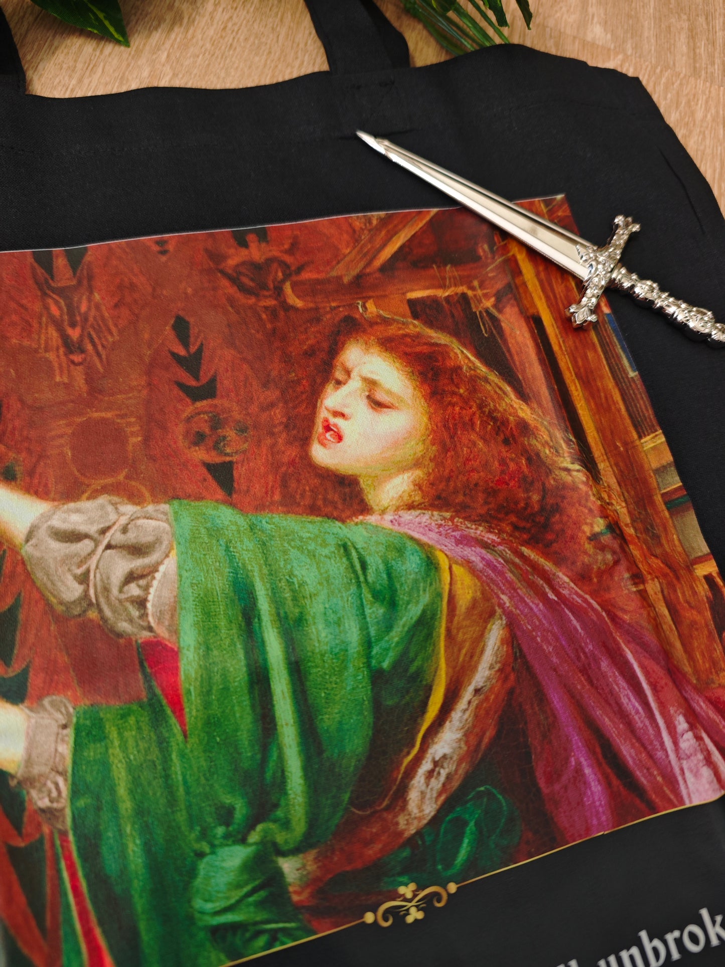 Cotton tote bag "Morgan Le Fay"