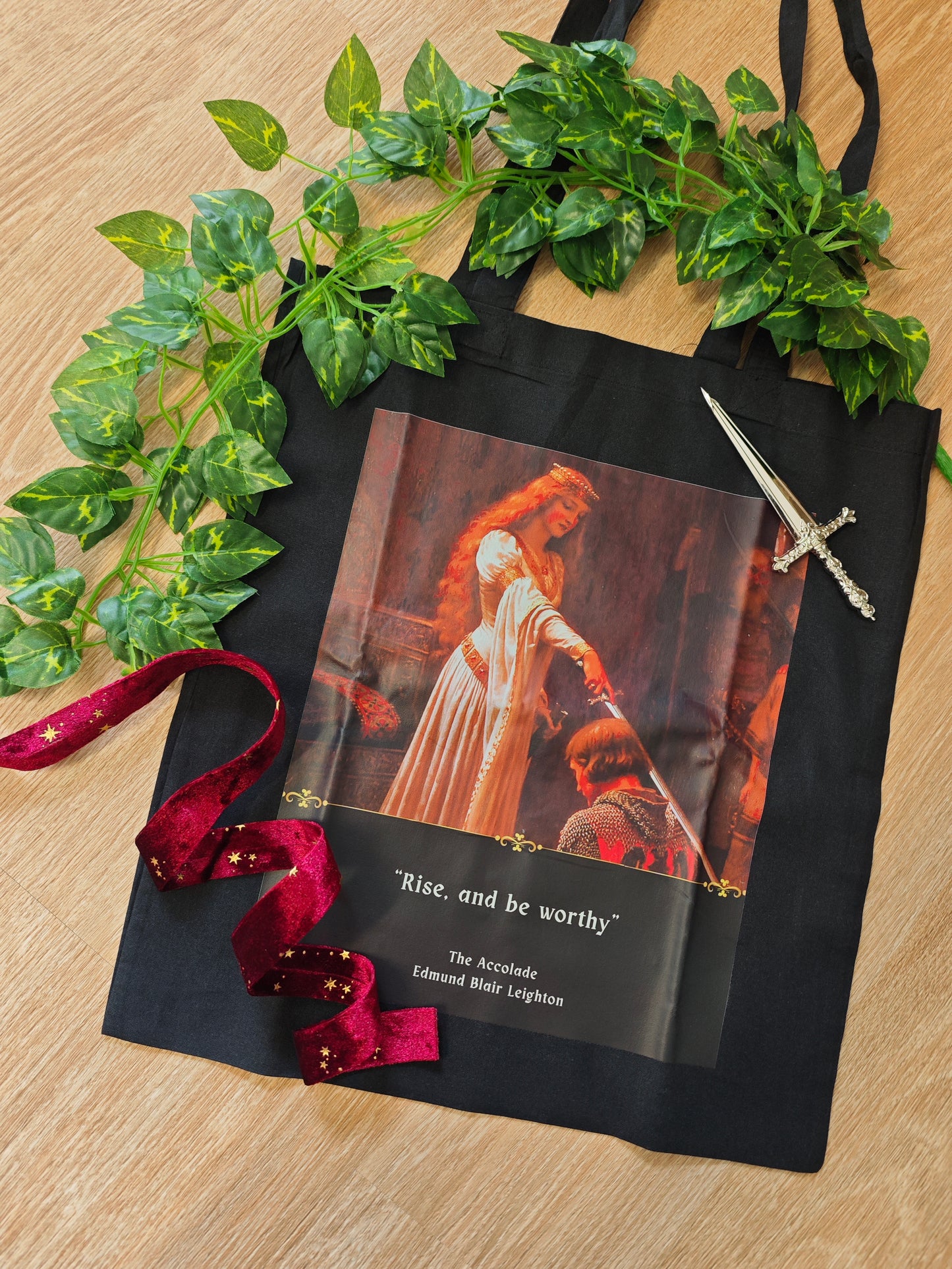 Cotton tote bag "The Accolade"