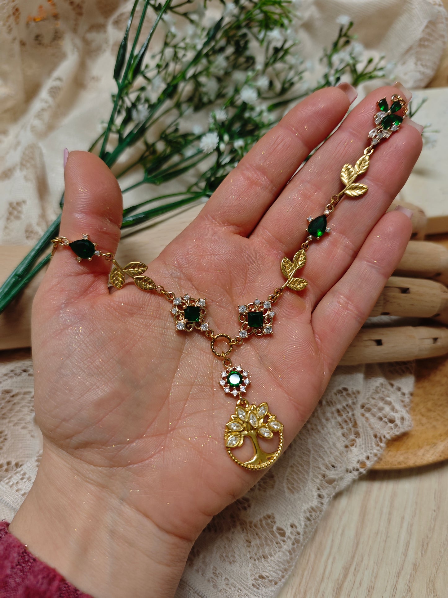 "Brocéliande’s Wisdom" Necklace