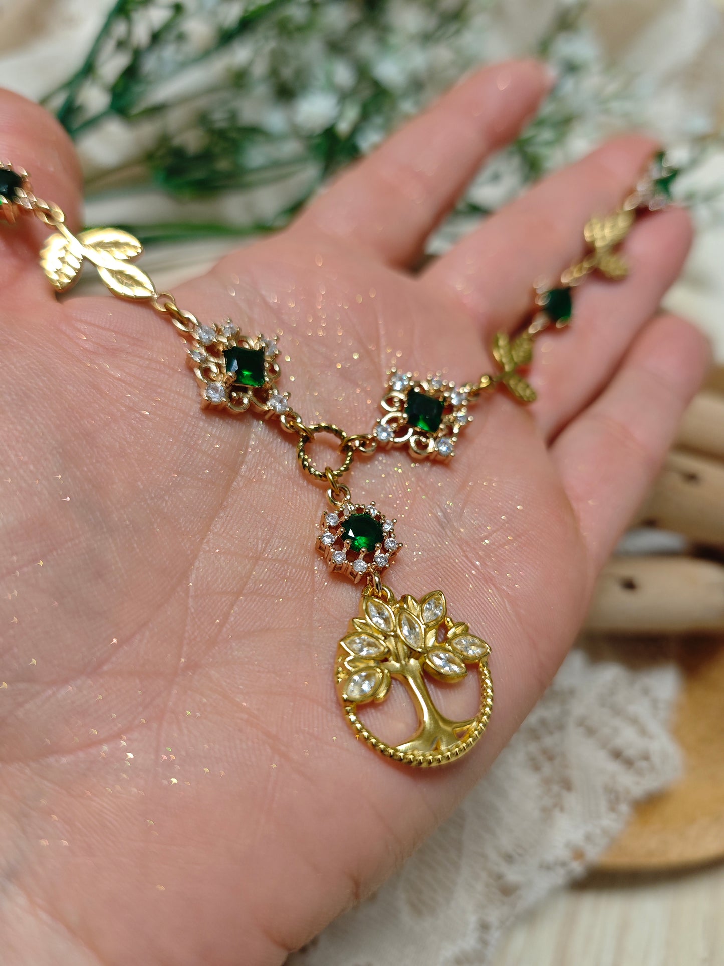 "Brocéliande’s Wisdom" Necklace