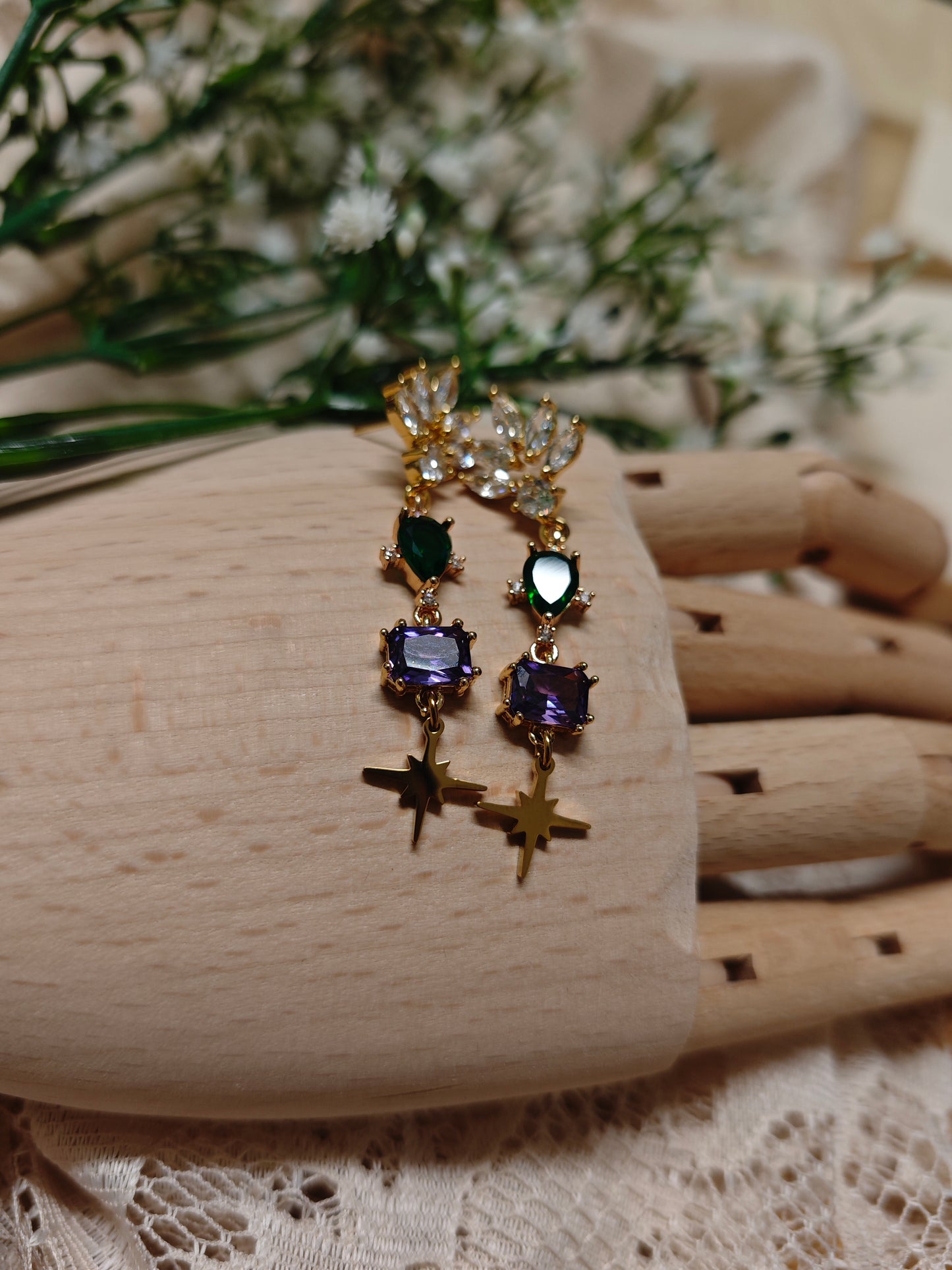 "Morgana’s Stars" Earrings