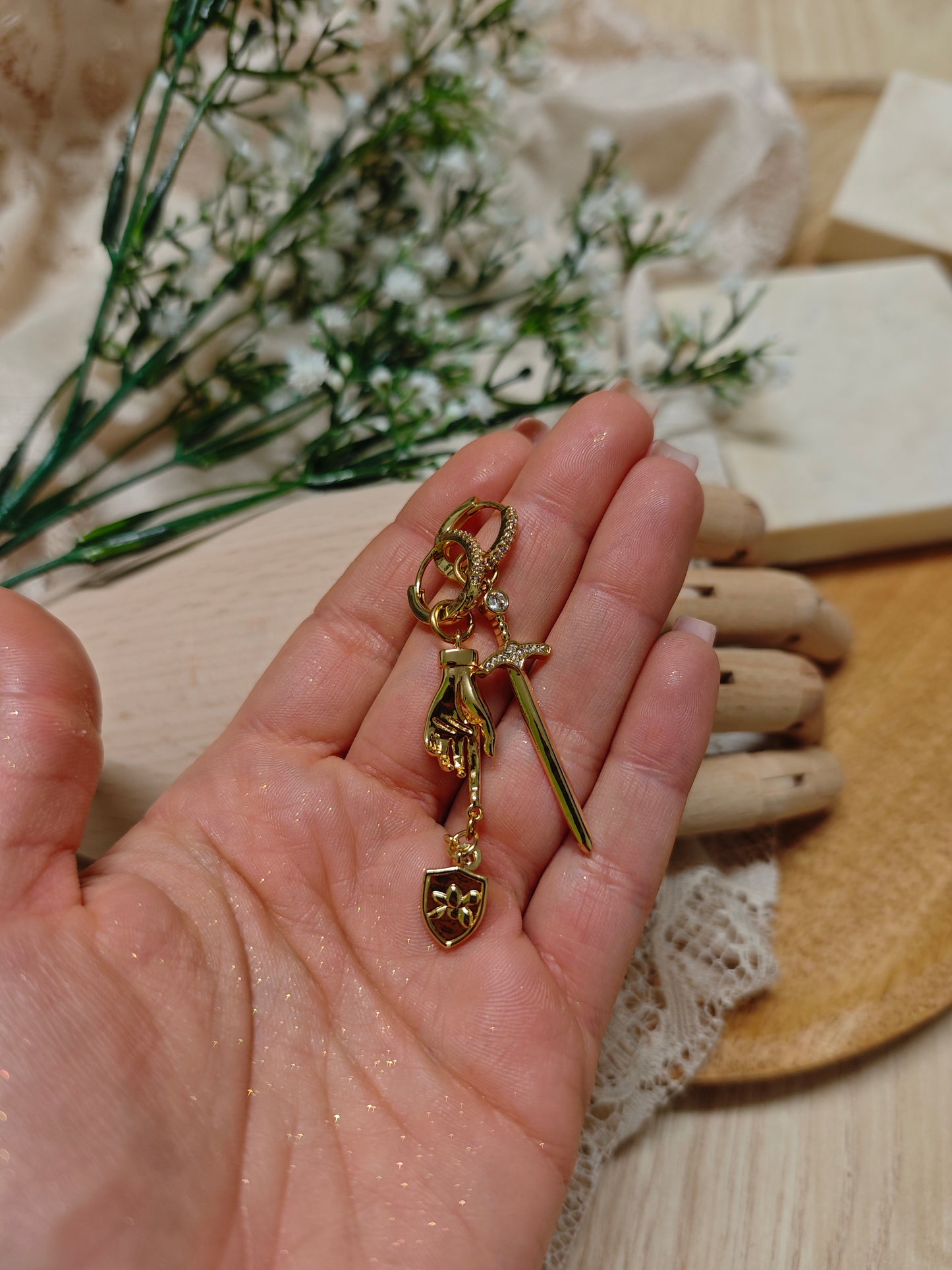 "Lancelot’s Oath" Earrings