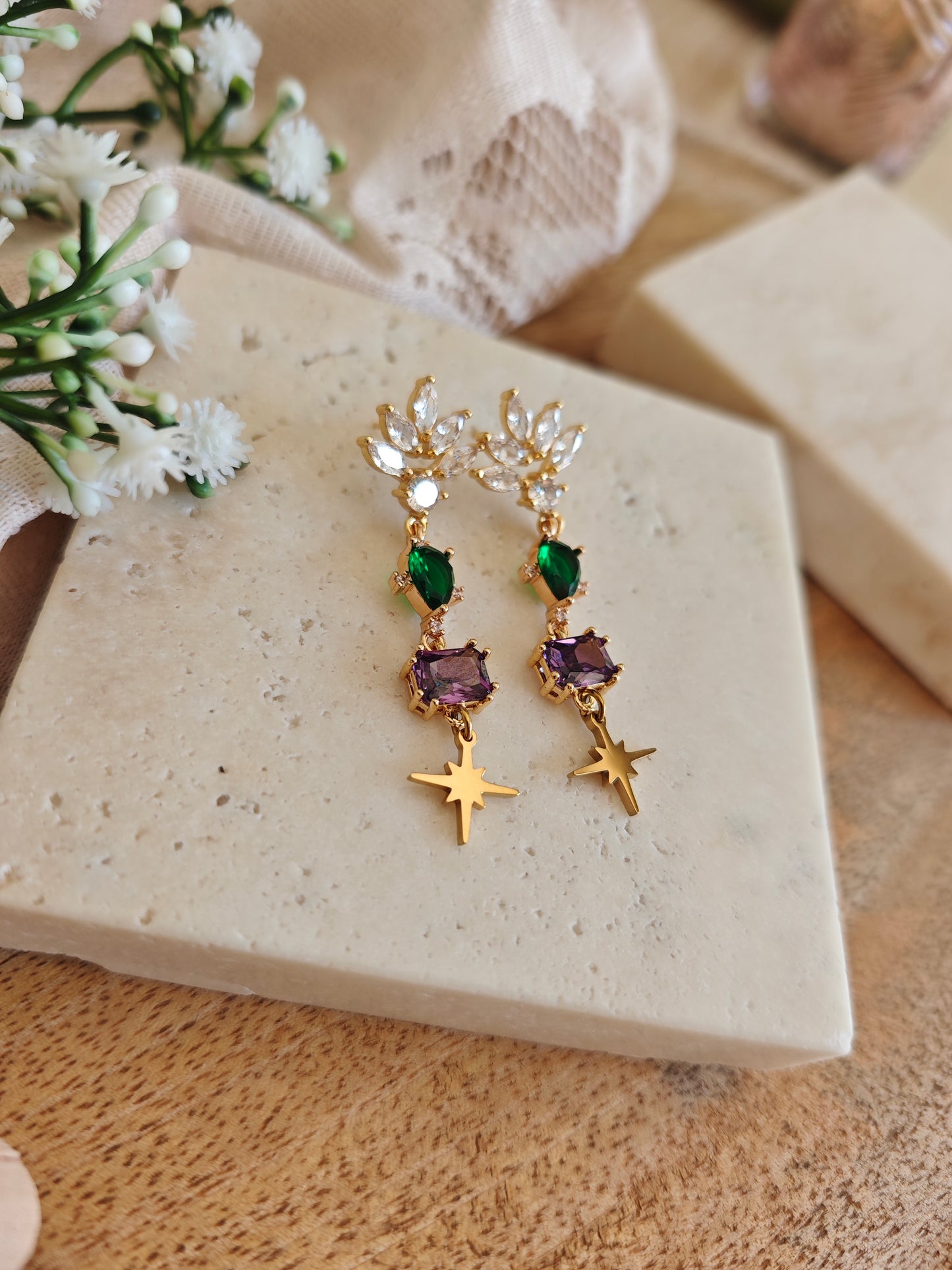 Orecchini "Morgana’s Stars"