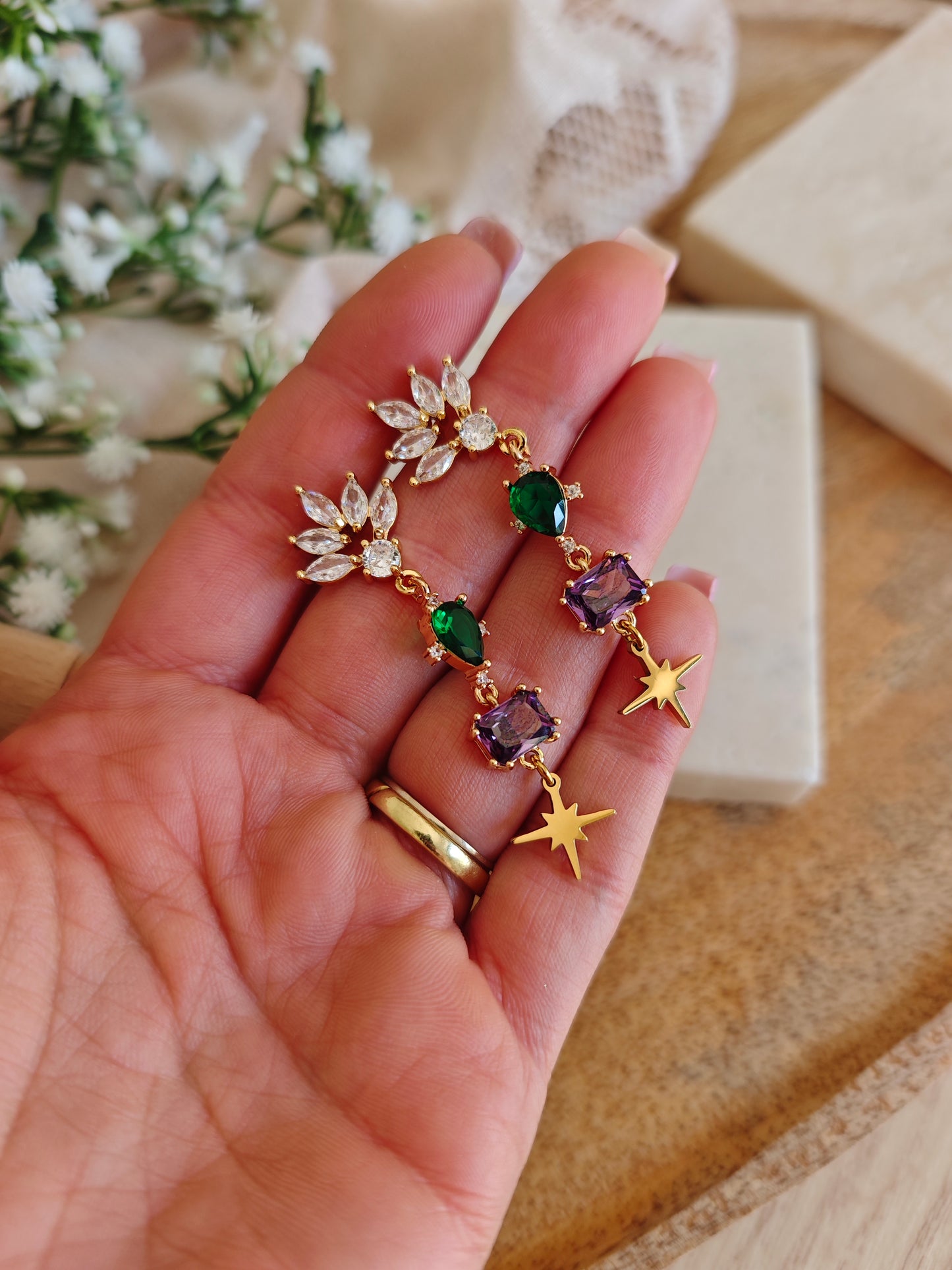 Orecchini "Morgana’s Stars"