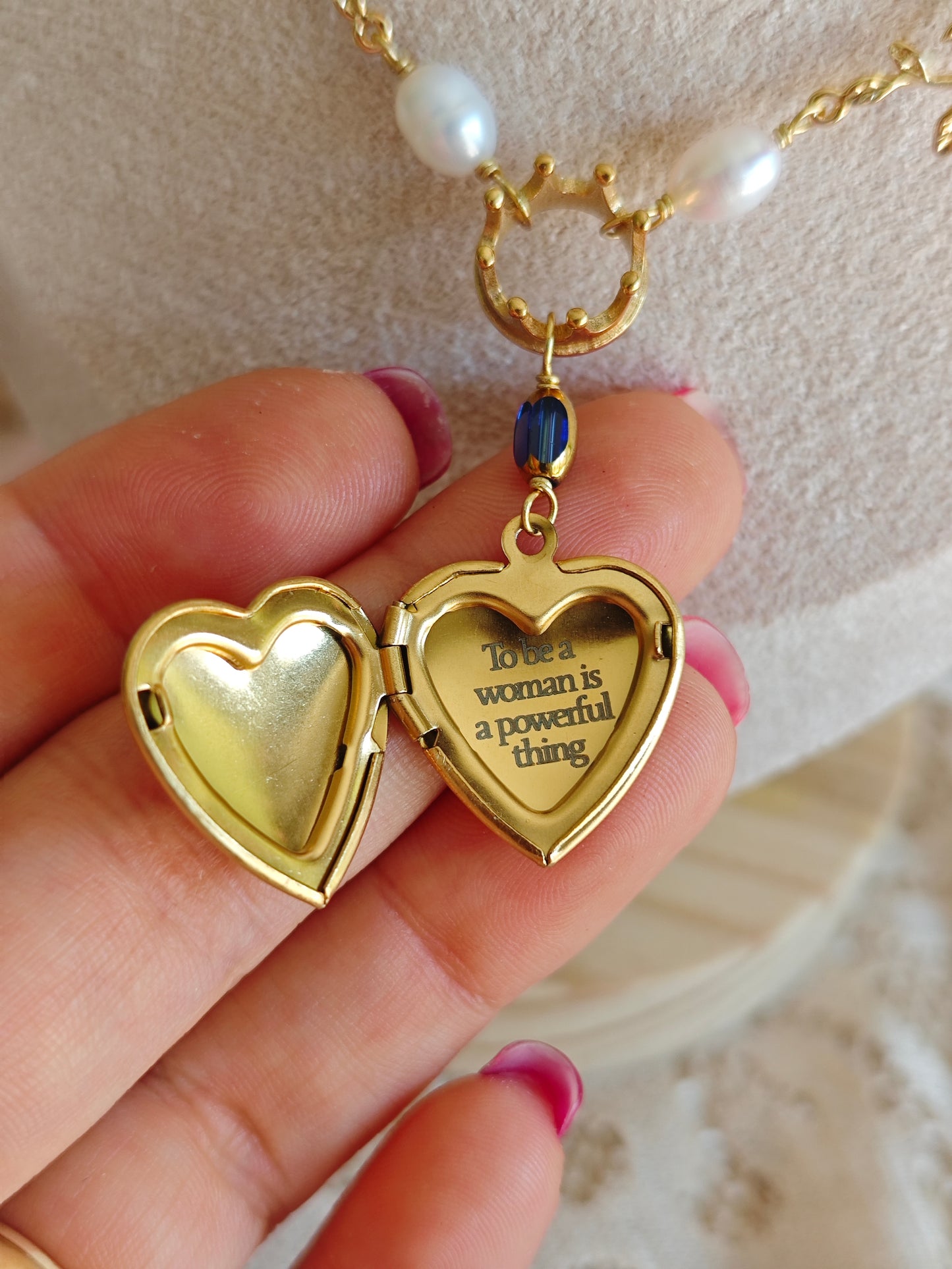 Collana Odissea "Περίφρων" (Perifron, saggia) ispirata a Penelope