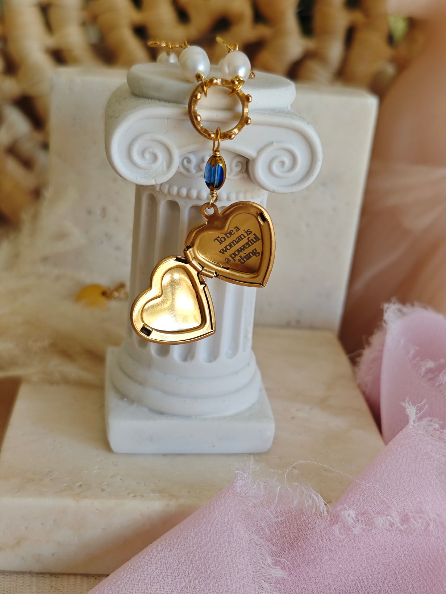 Collana Odissea "Περίφρων" (Perifron, saggia) ispirata a Penelope