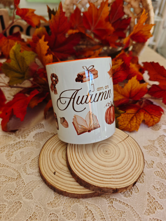 Tazza in ceramica "I am an Autumn"