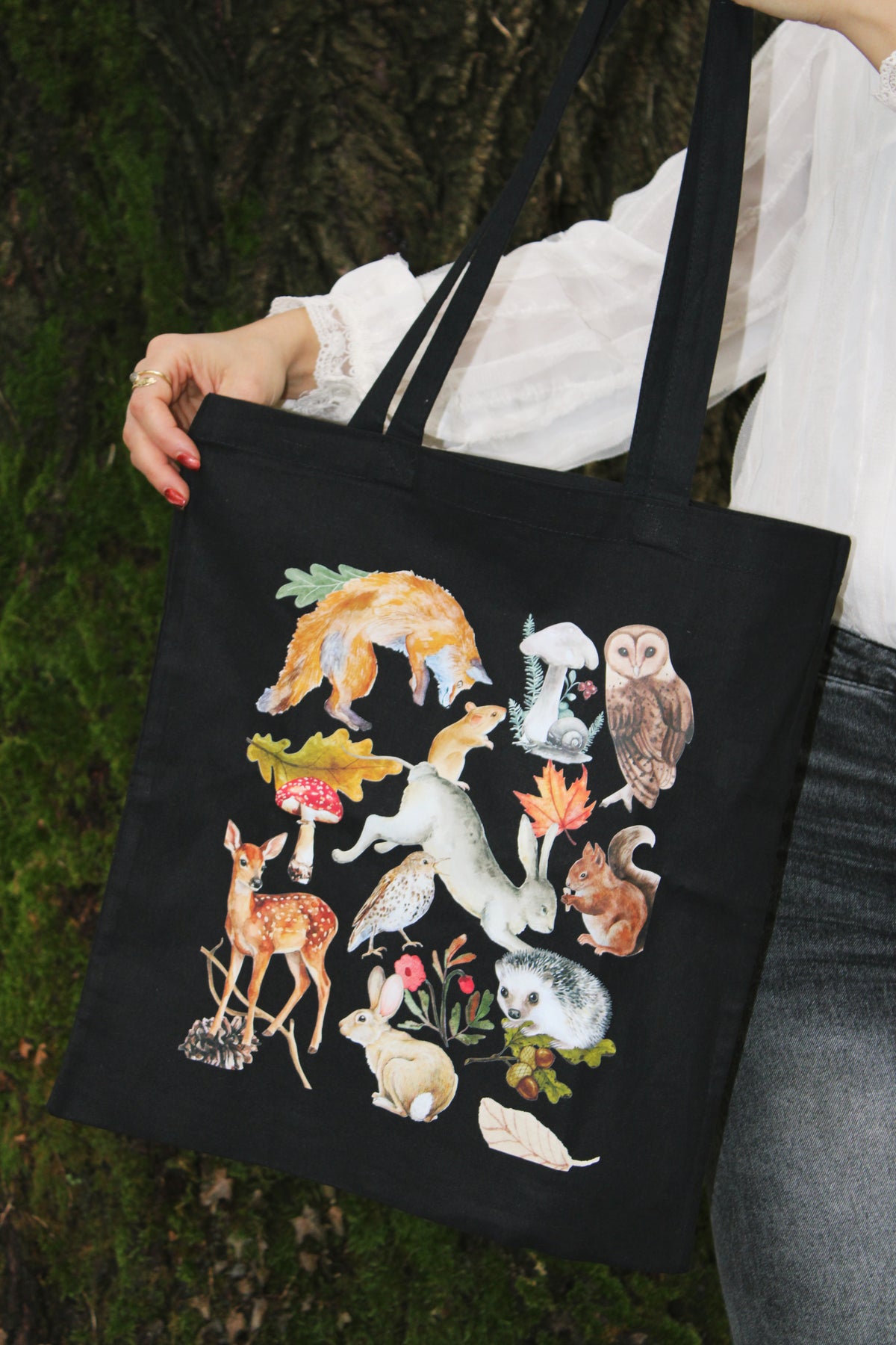 Tote Bag "The Woodland Bestiary"