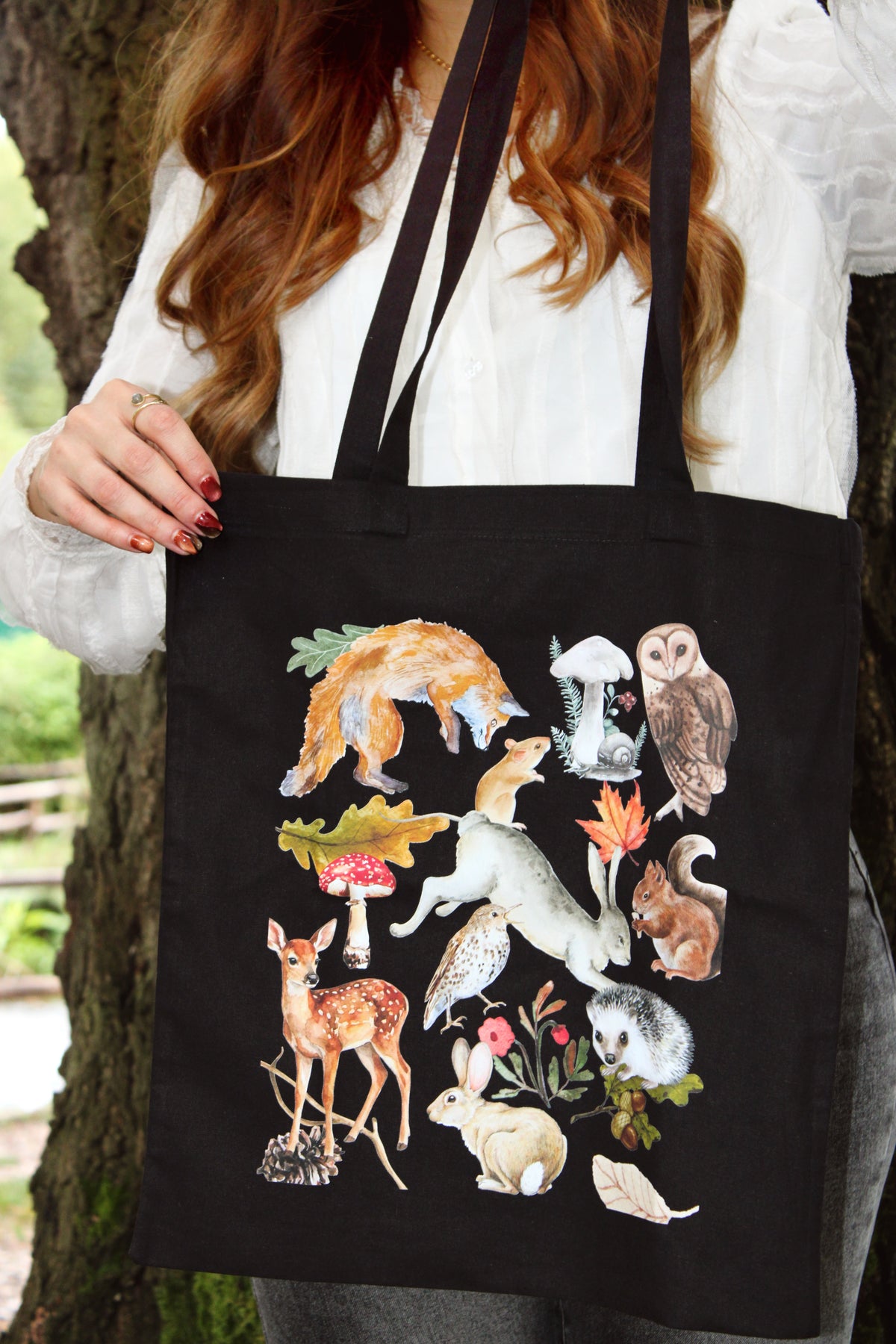 Tote Bag "The Woodland Bestiary"