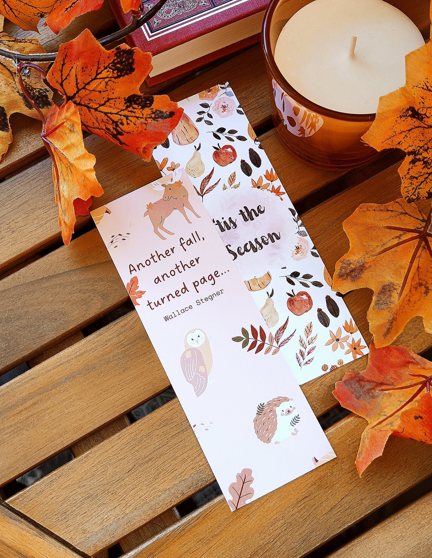 "Fall Vibes" Bookmarks