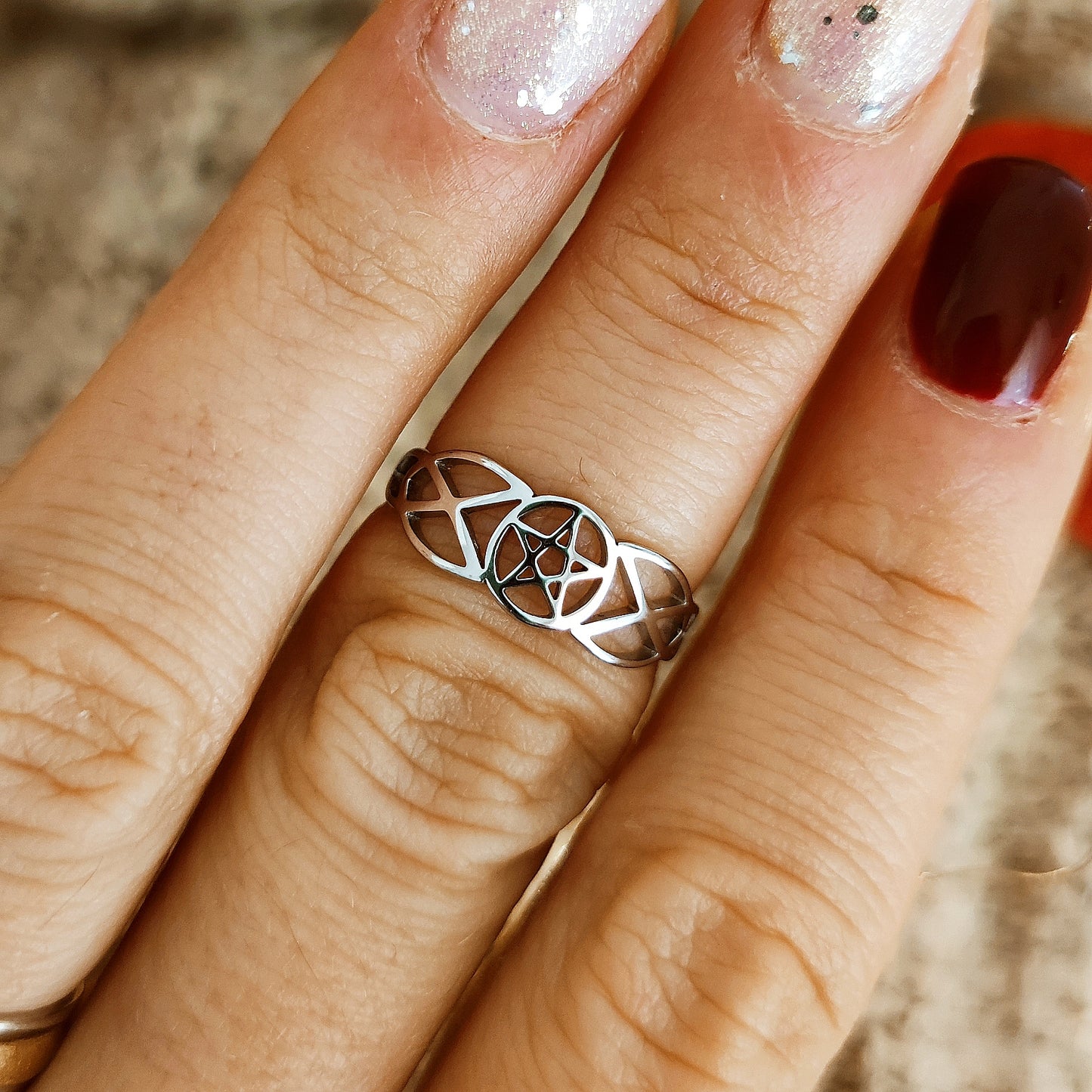 "Witch Core" Stainless Steel Ring