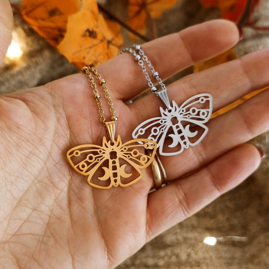 "Fairy Moth" necklace