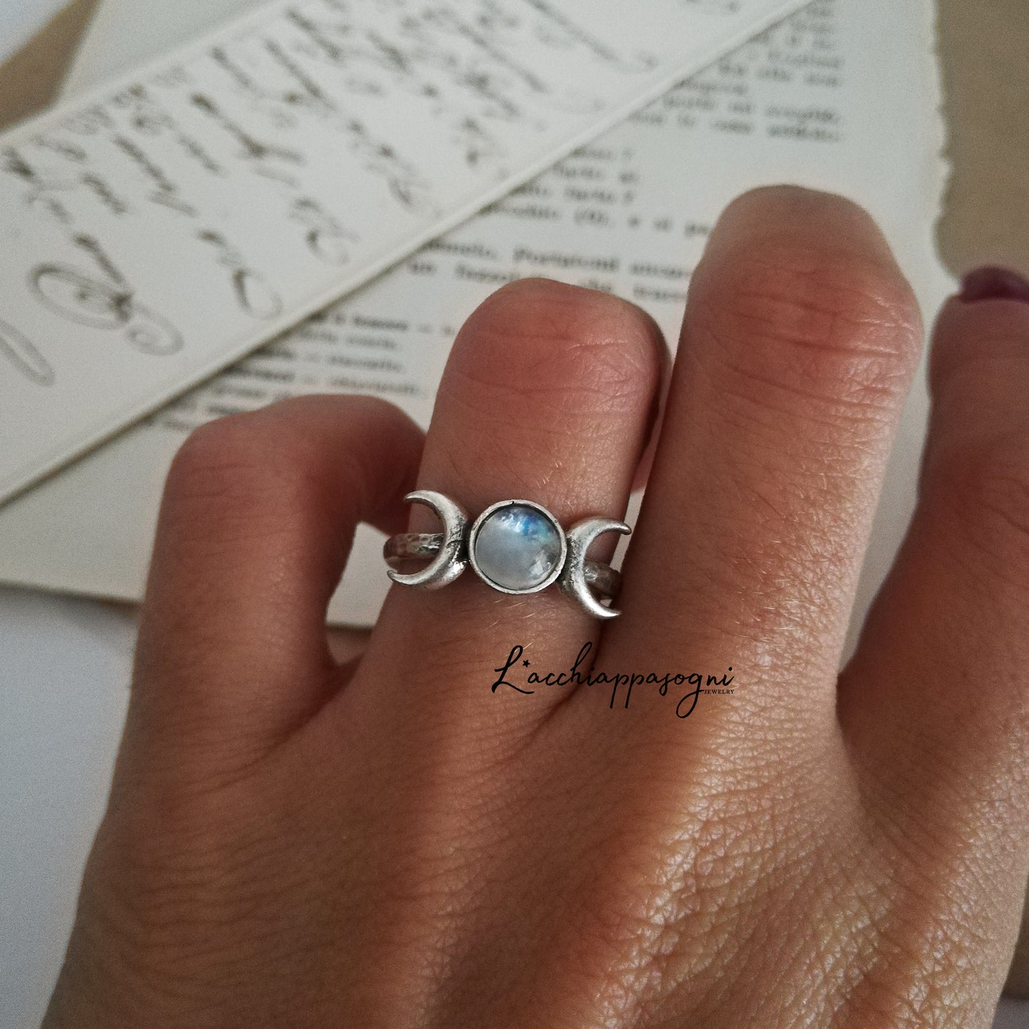 Mystic Luna Ring