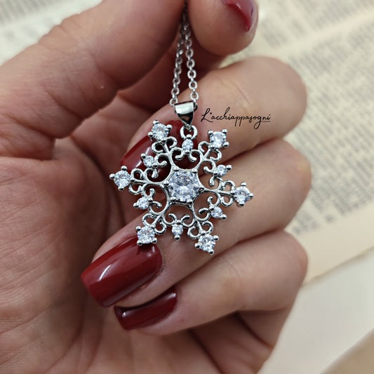 Collana "Silver Snowflake"