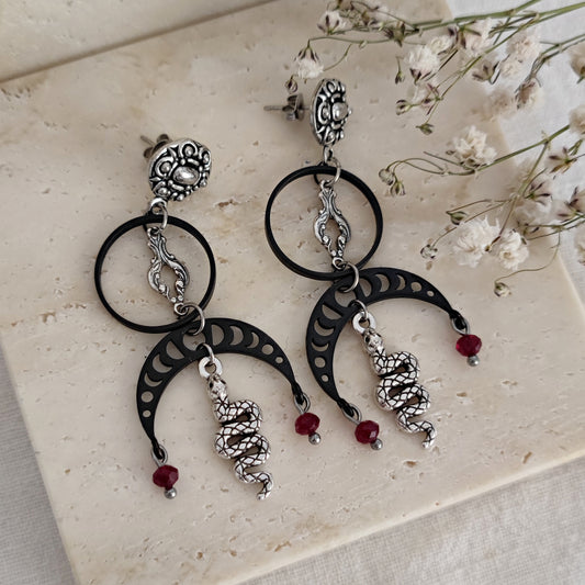 "Dorian" chandelier earrings