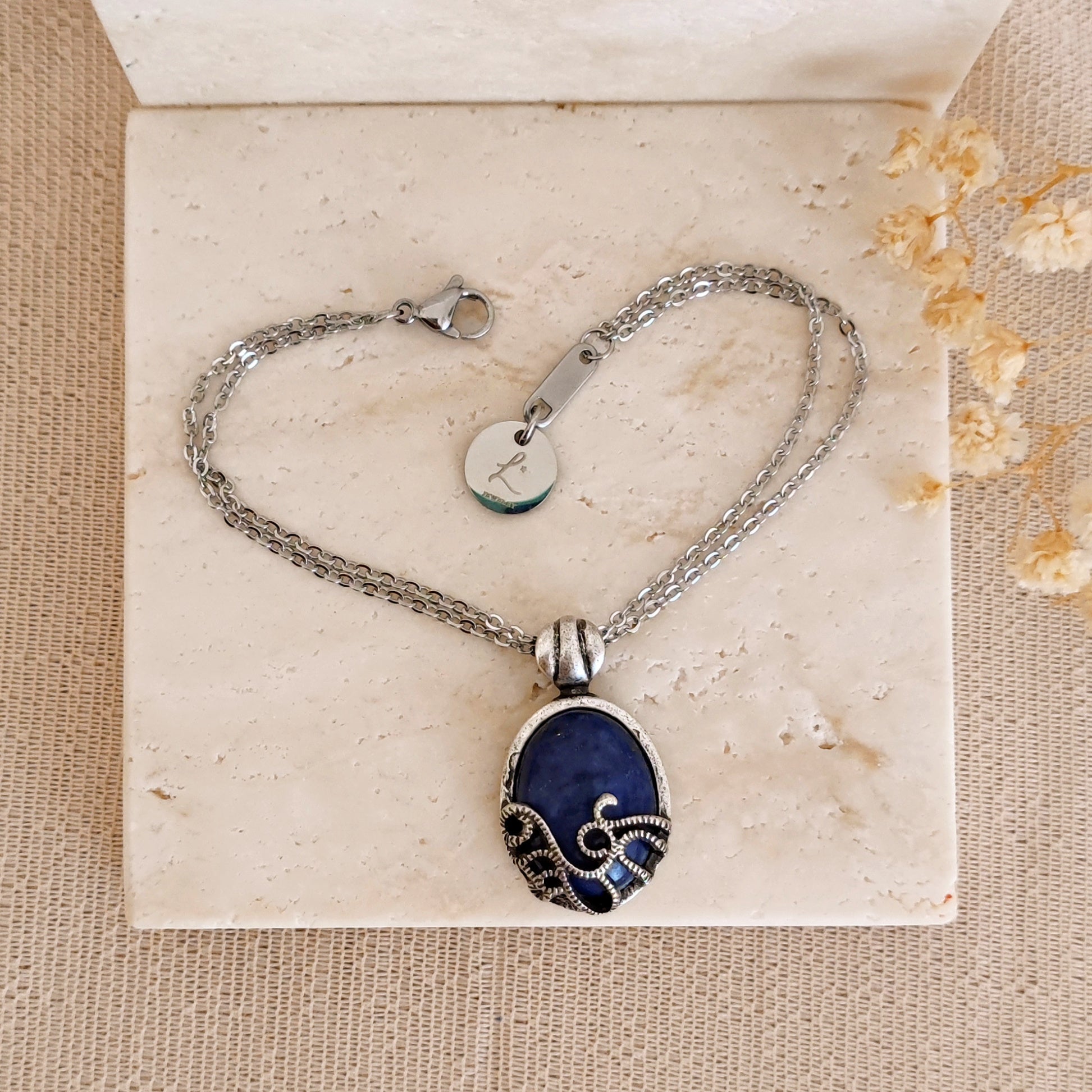 Katherine Pierce Inspired Lapislazuli Bracelet