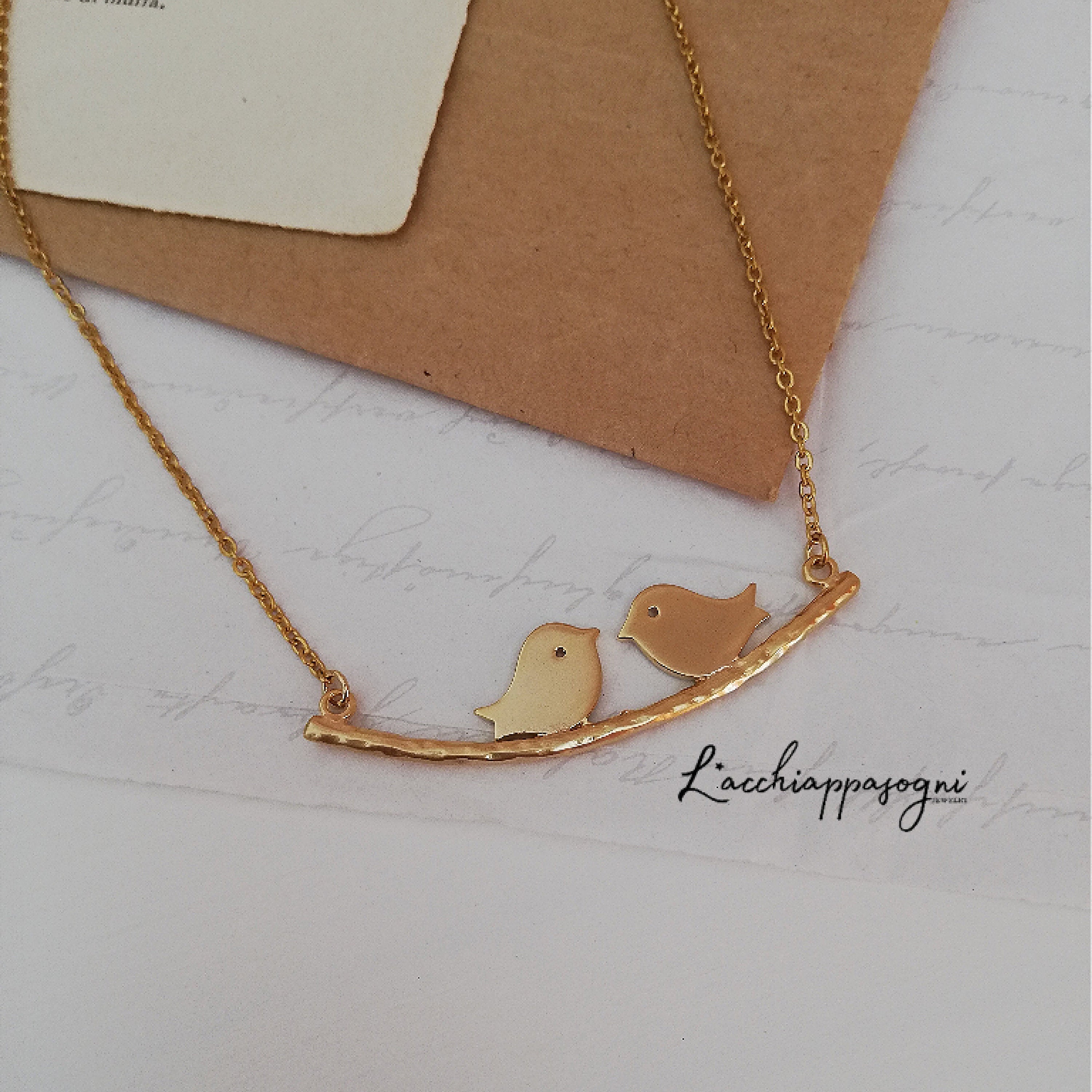 Collana Happiness Boutique Con Rondini In Oro Rosa: Leggera, Elegante E Perfetta Per Ogni Occasione